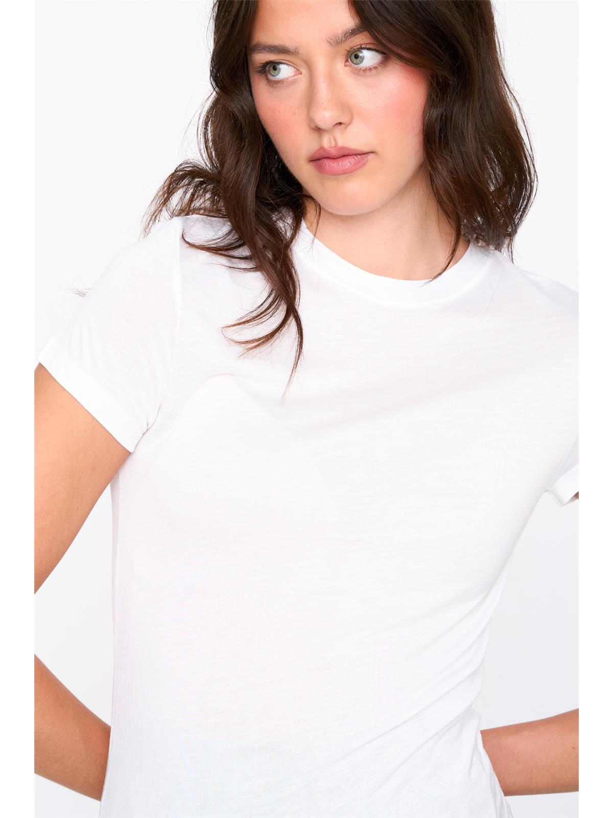 T-Shirt aus Viskose