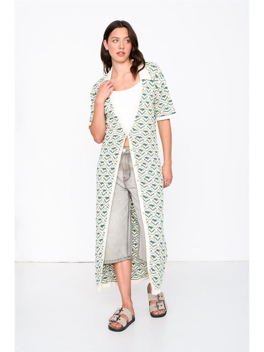 Cardigan aus Baumwolle