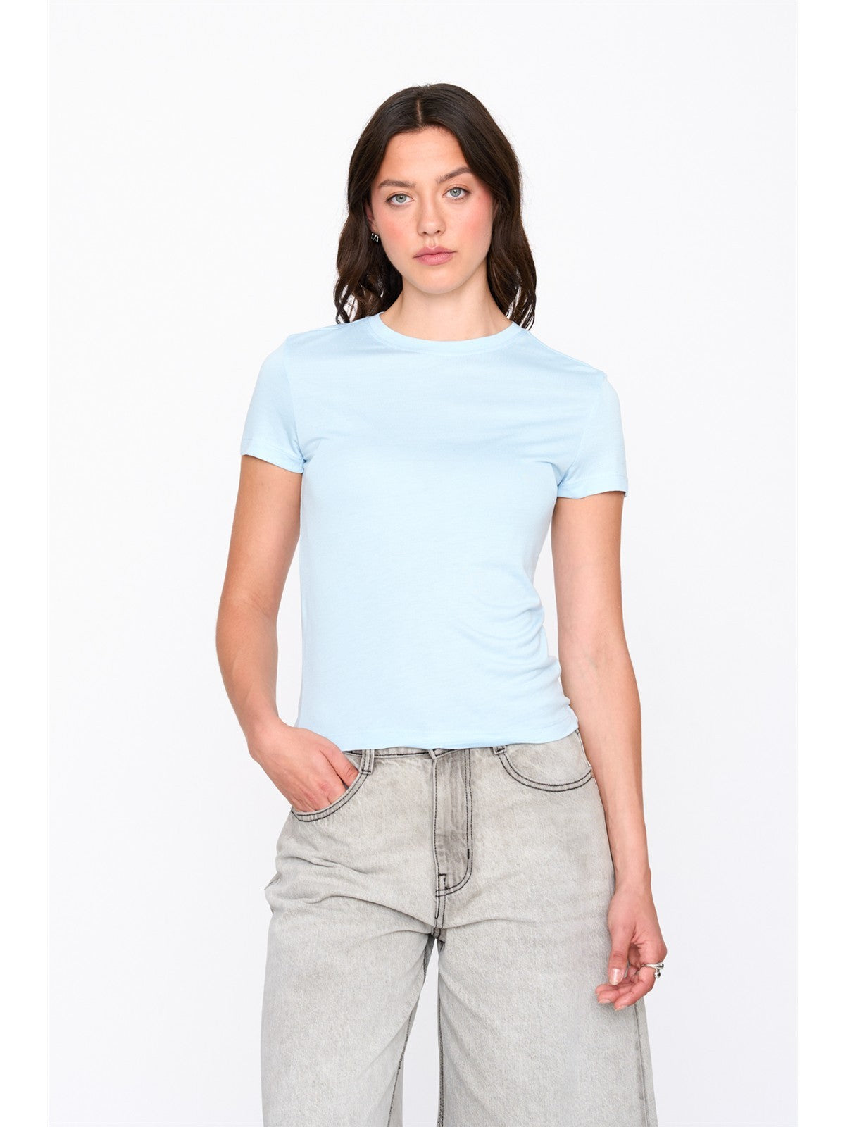 T-Shirt aus Viskose