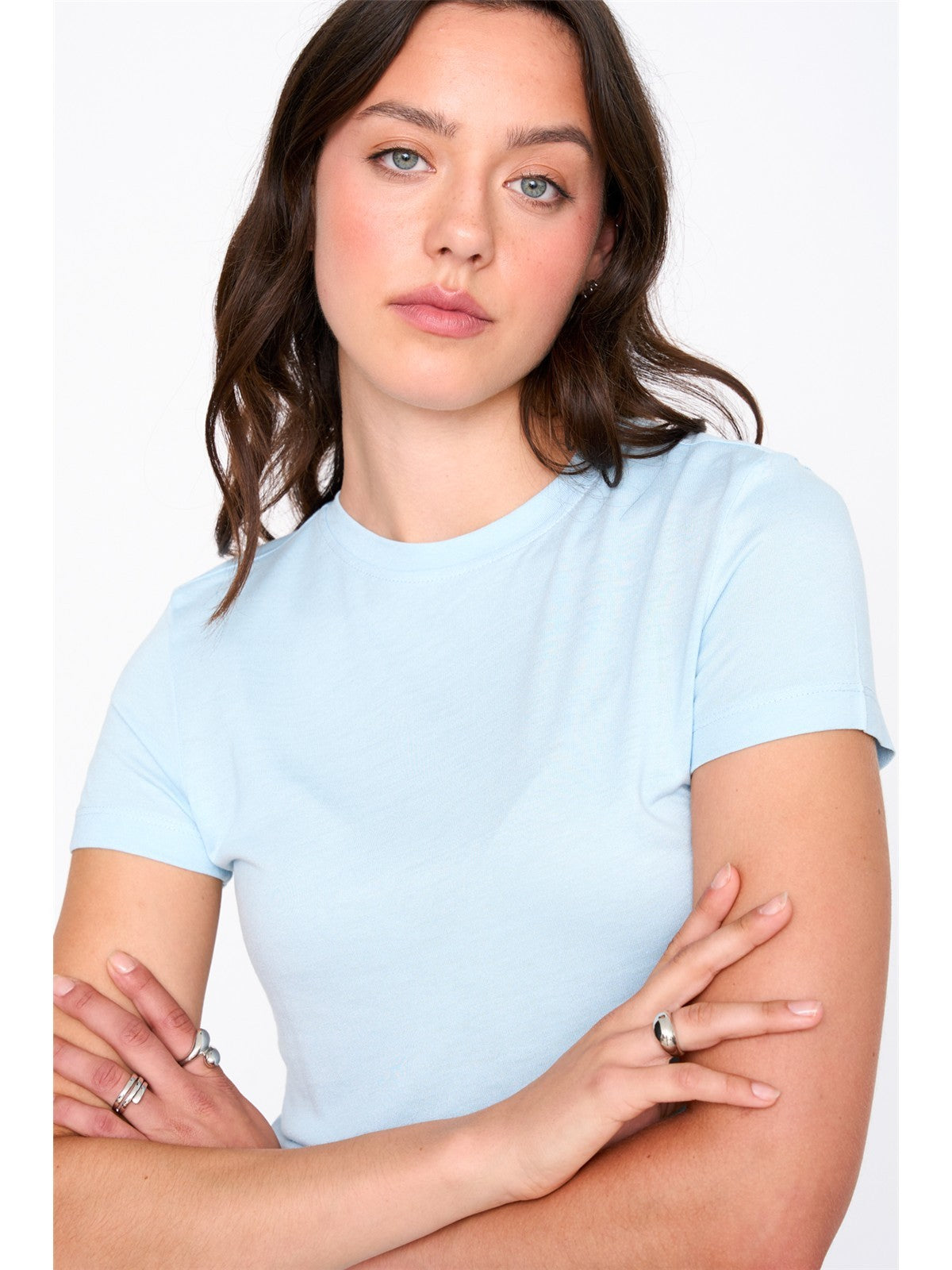 T-Shirt aus Viskose