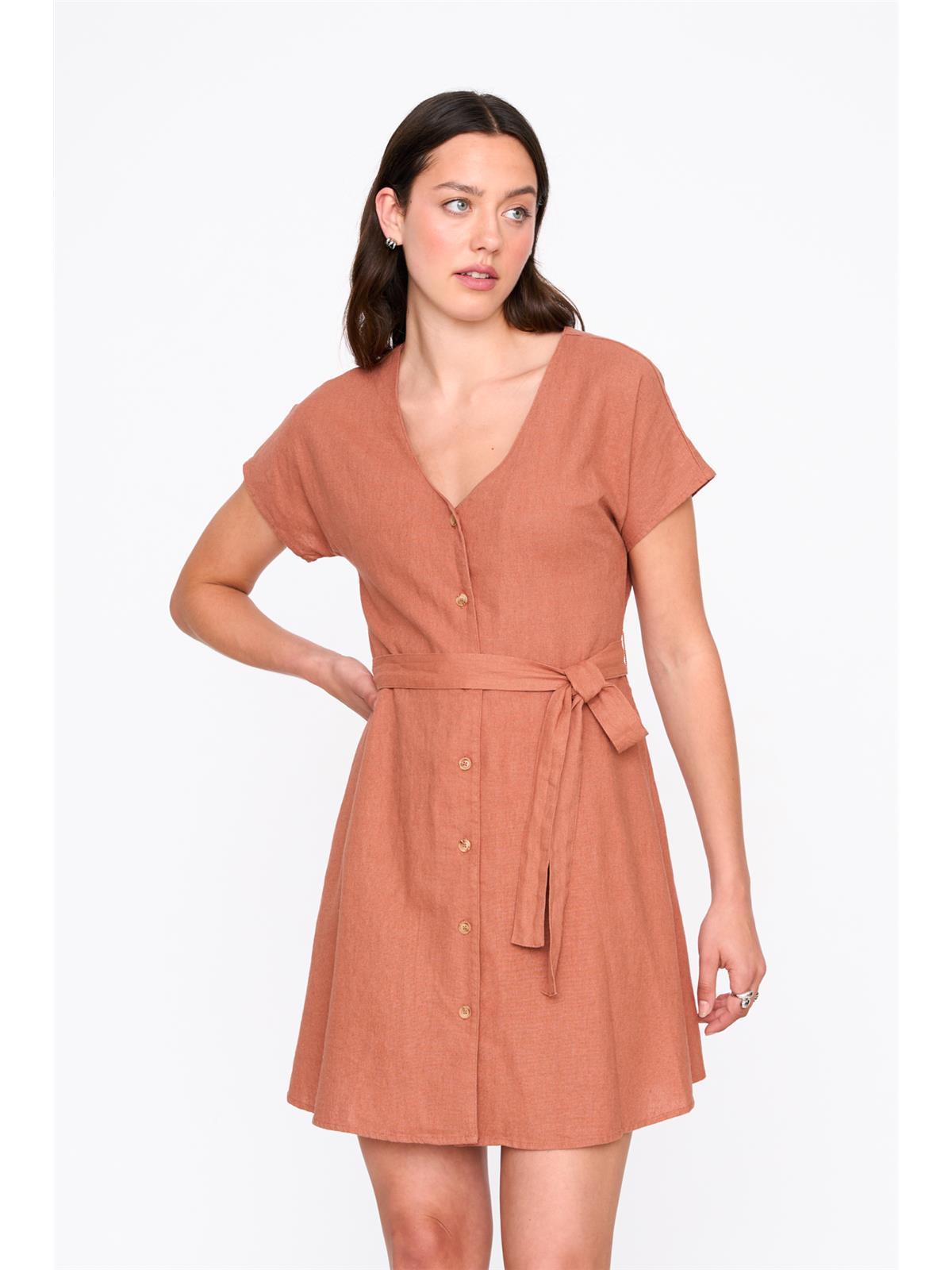 Kleid in Rost