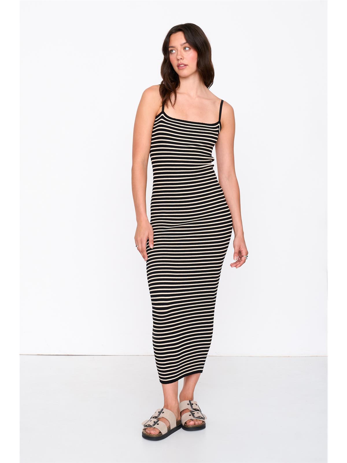 Kleid gestreift
