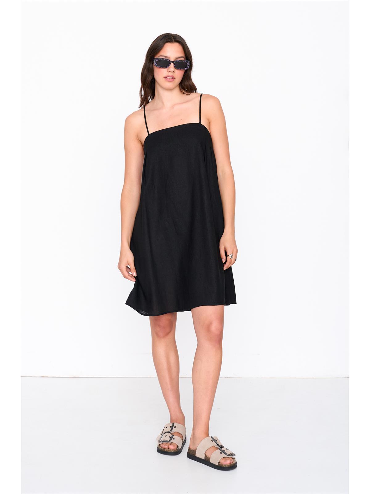 Kleid in Schwarz