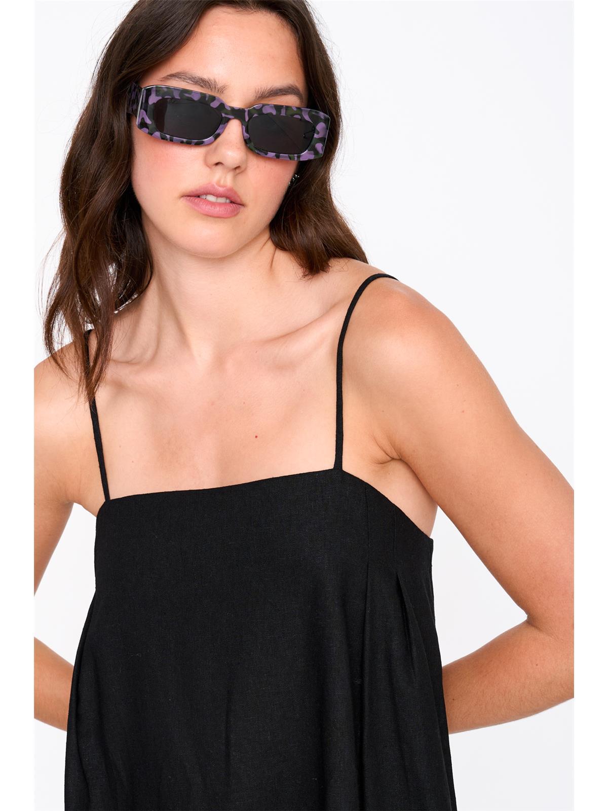 Kleid in Schwarz