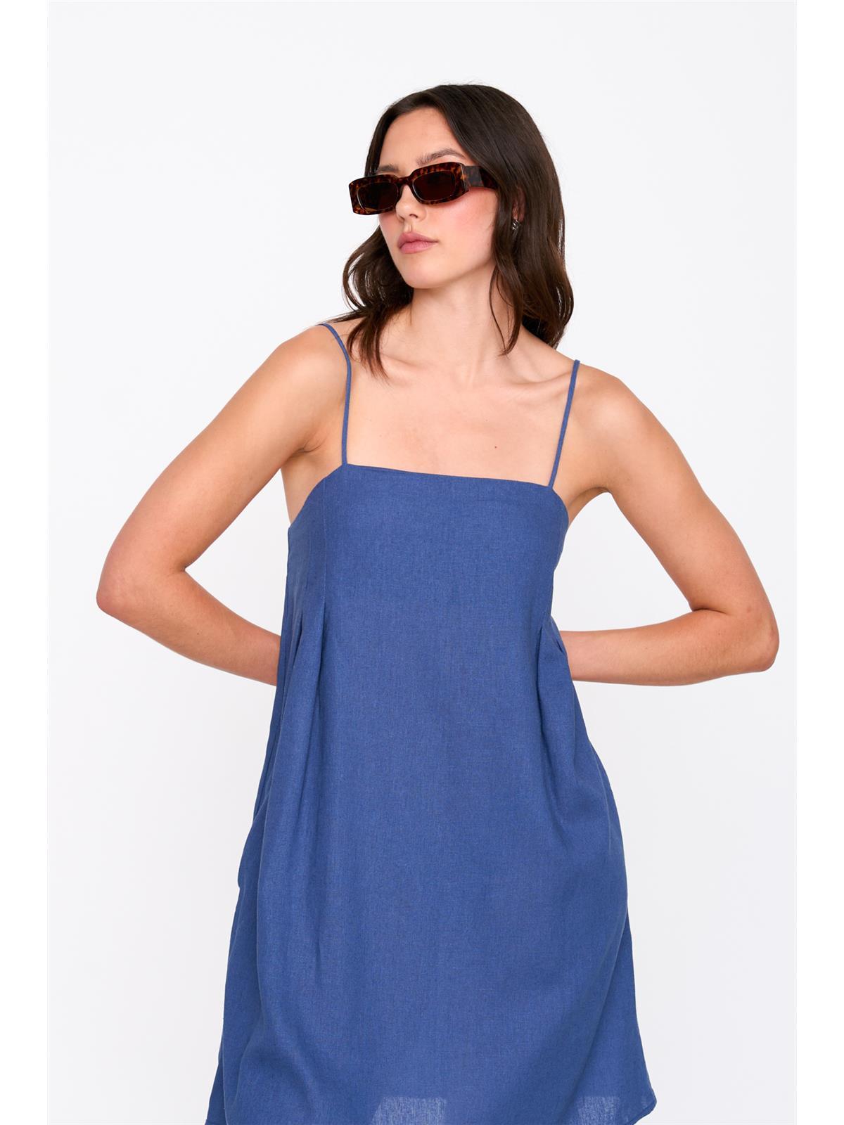 Kleid in Blau