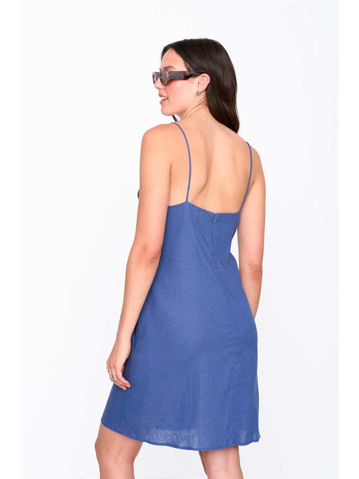Kleid in Blau