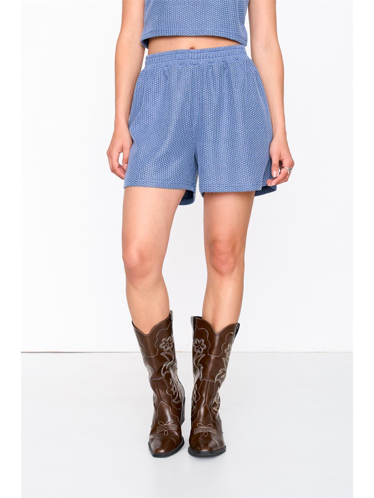 Shorts in Blau