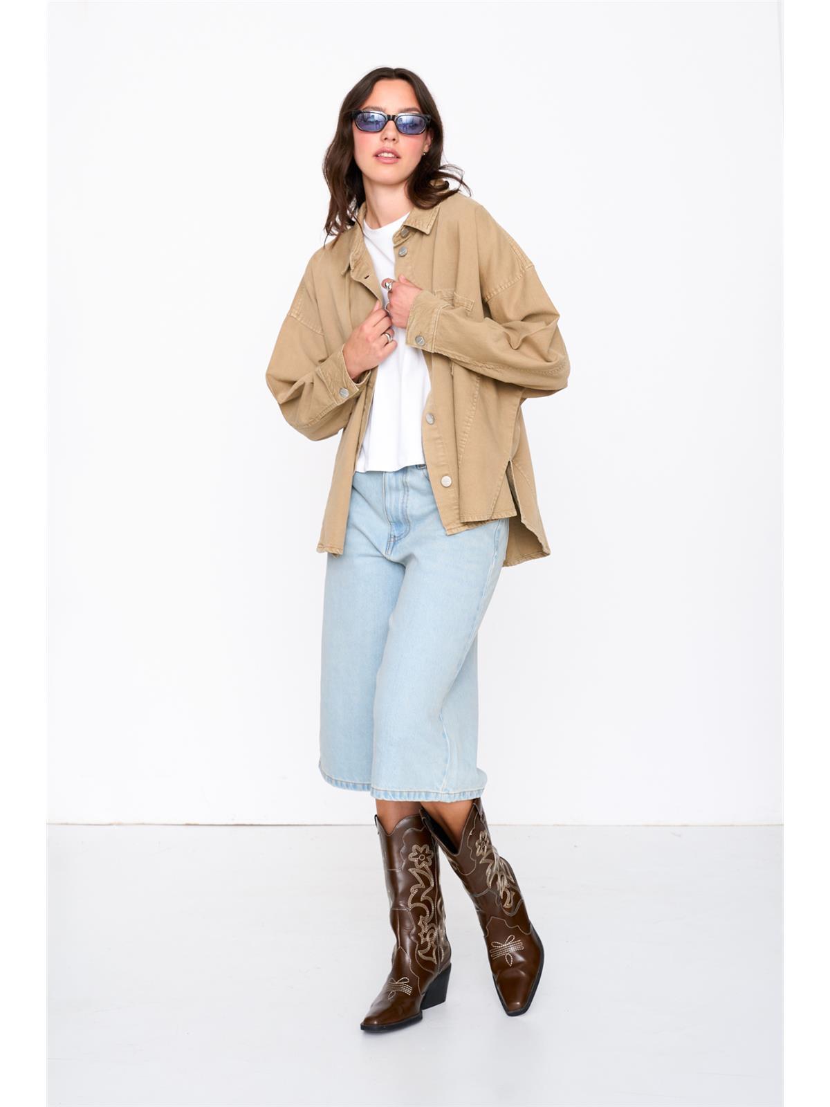 Jacke aus Baumwolle