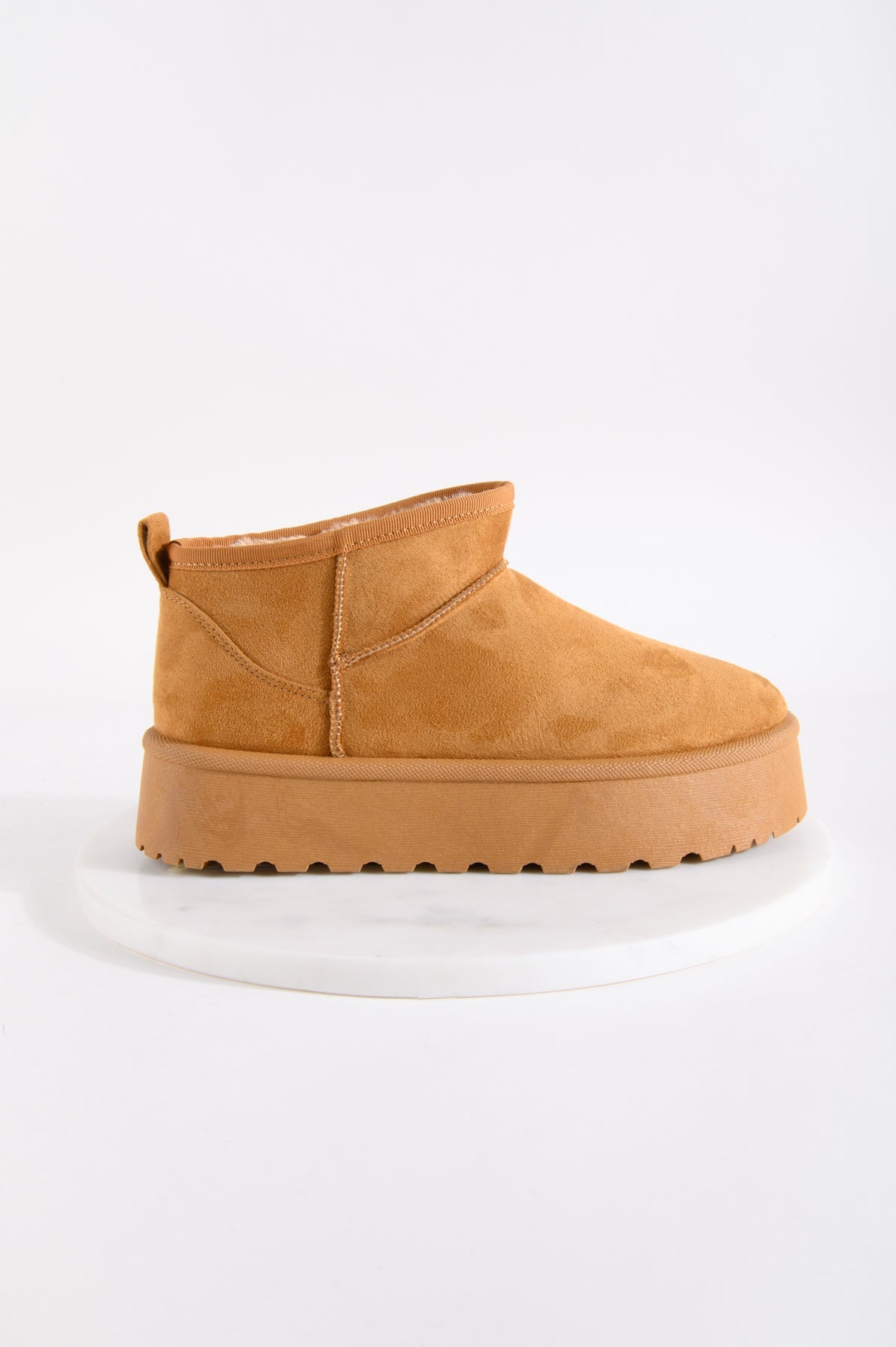 Stiefel in Beige