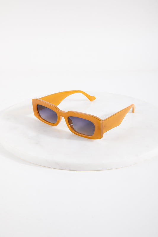 Sonnenbrille in Braun