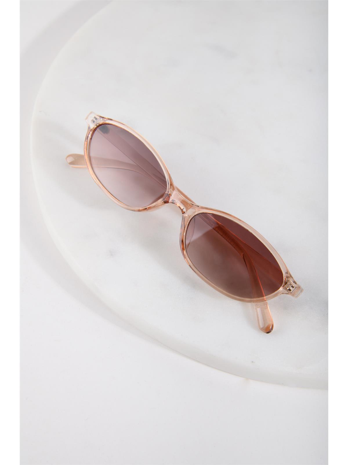 Sonnenbrille in Braun