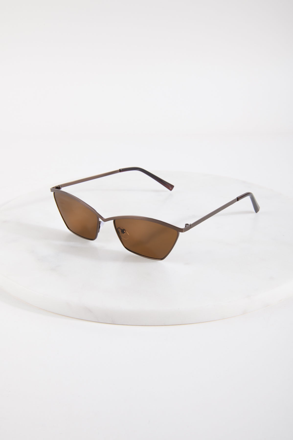 Sonnenbrille in Braun