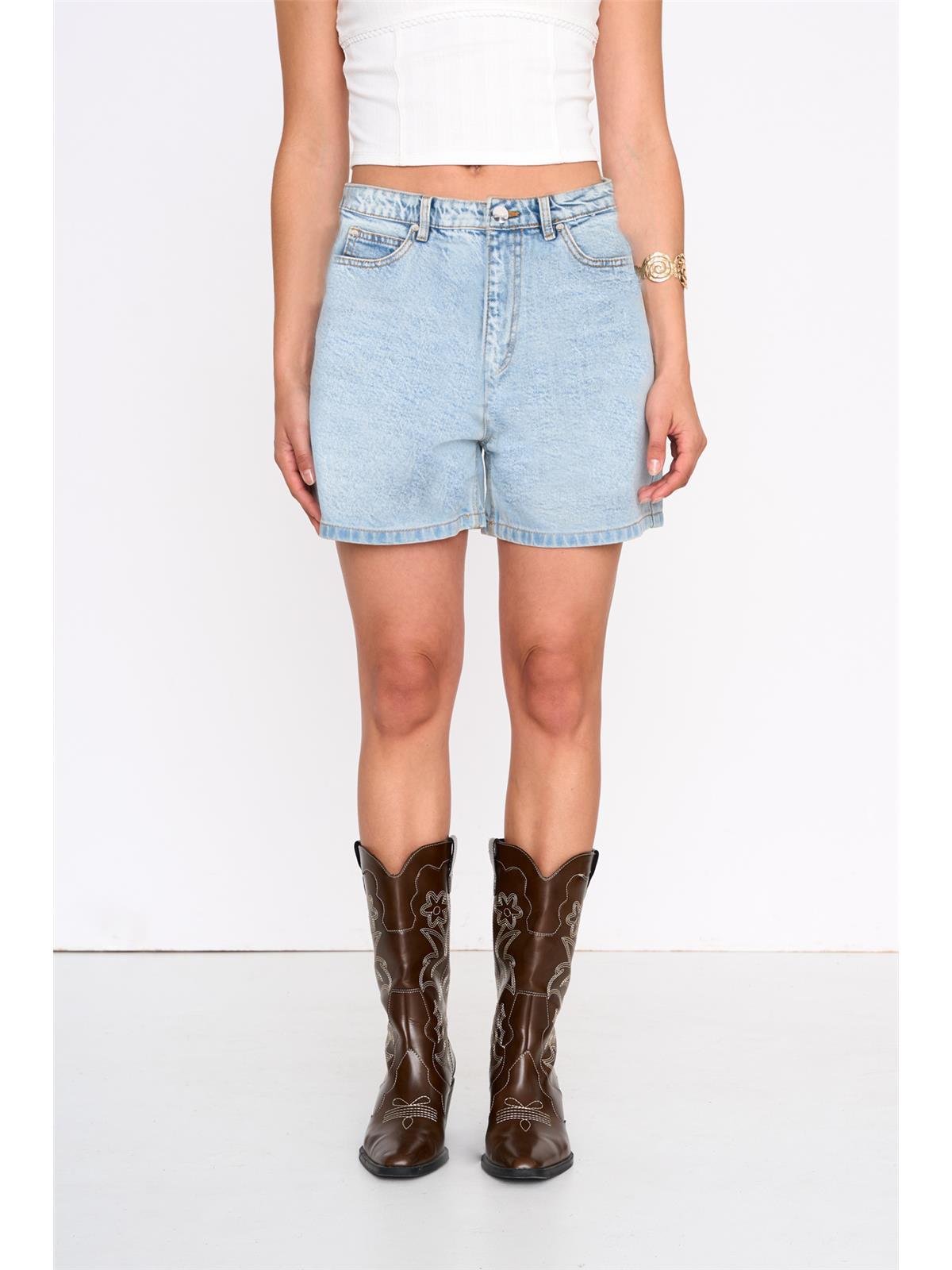 Shorts aus Baumwolle