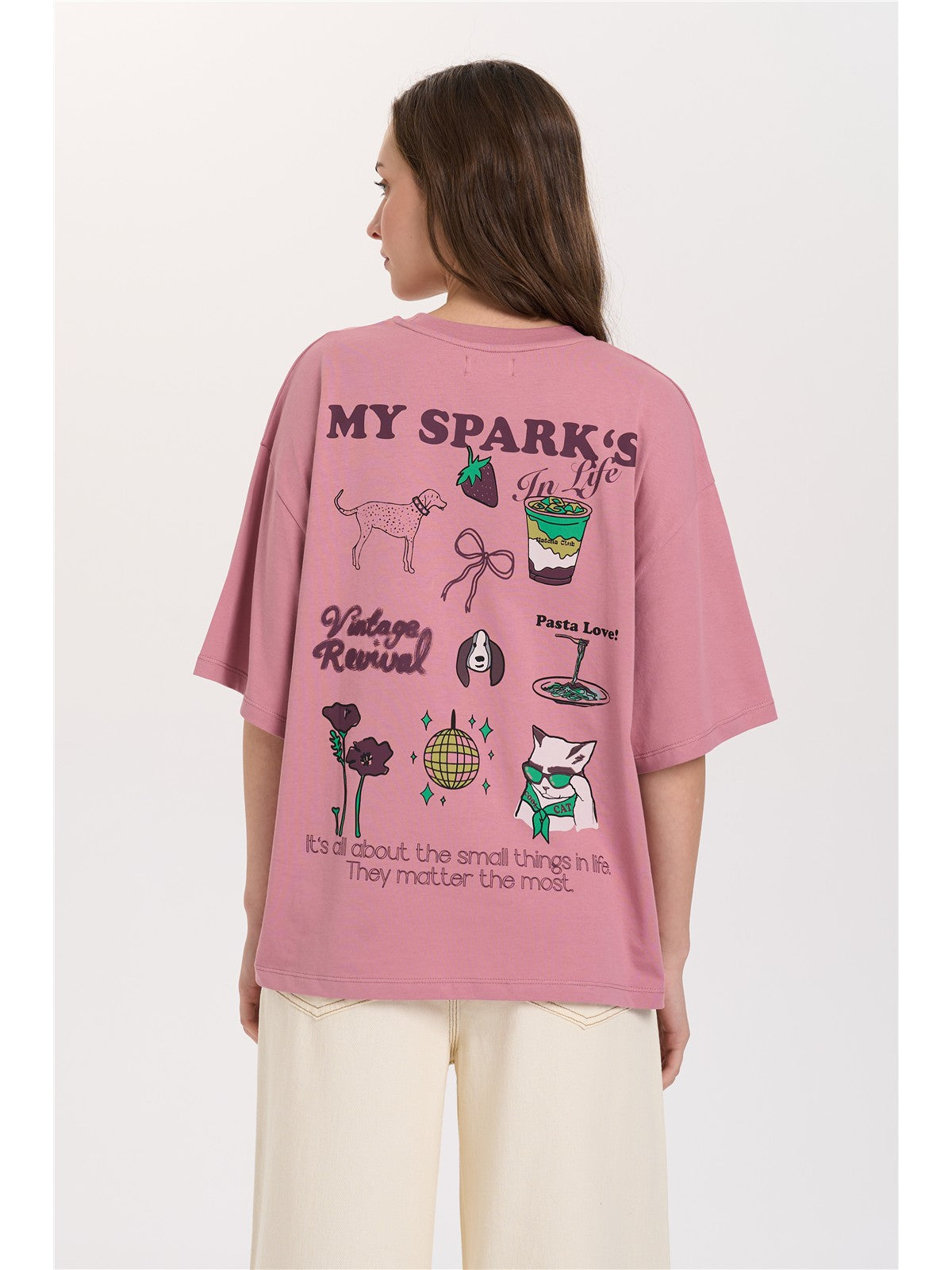 T-shirt aus Baumwolle