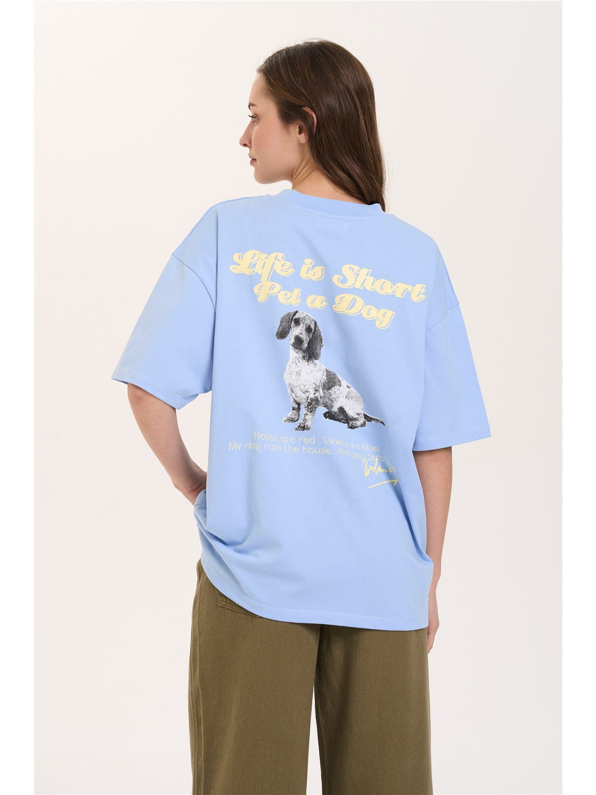 T-Shirt aus Baumwolle