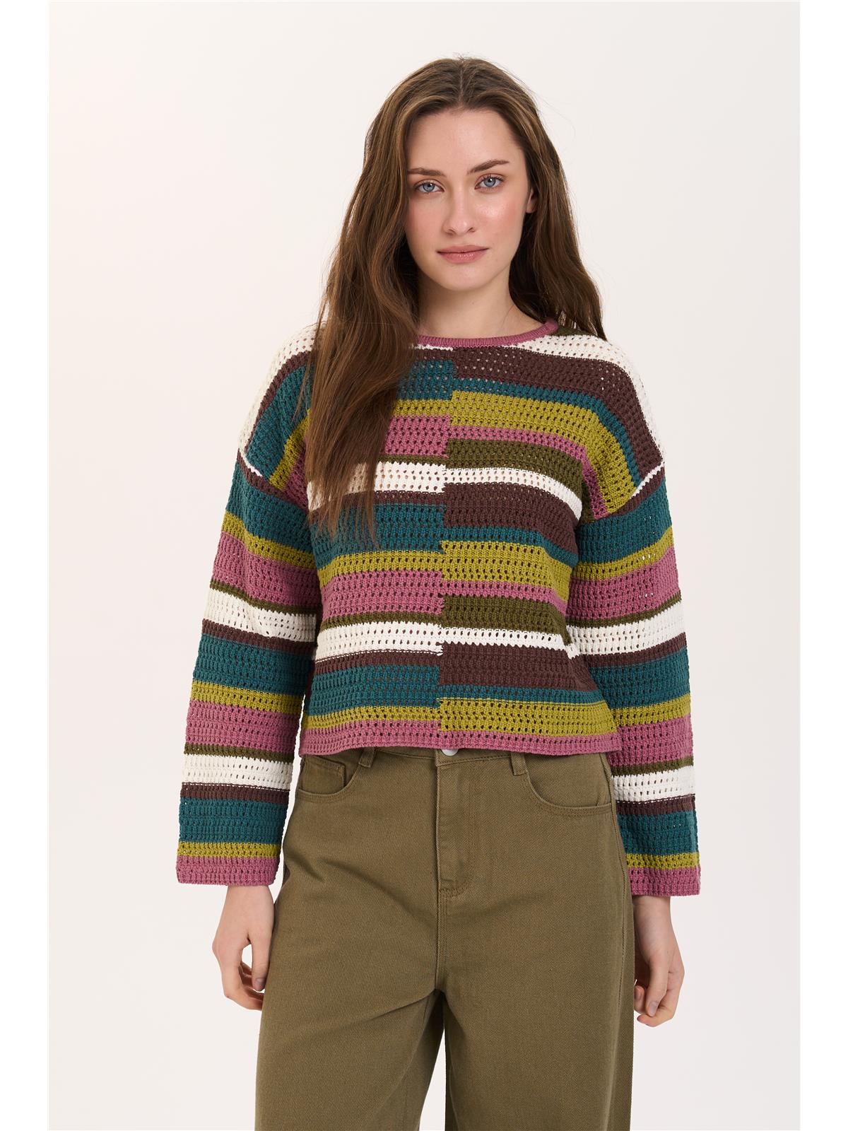 Pullover gestrickt