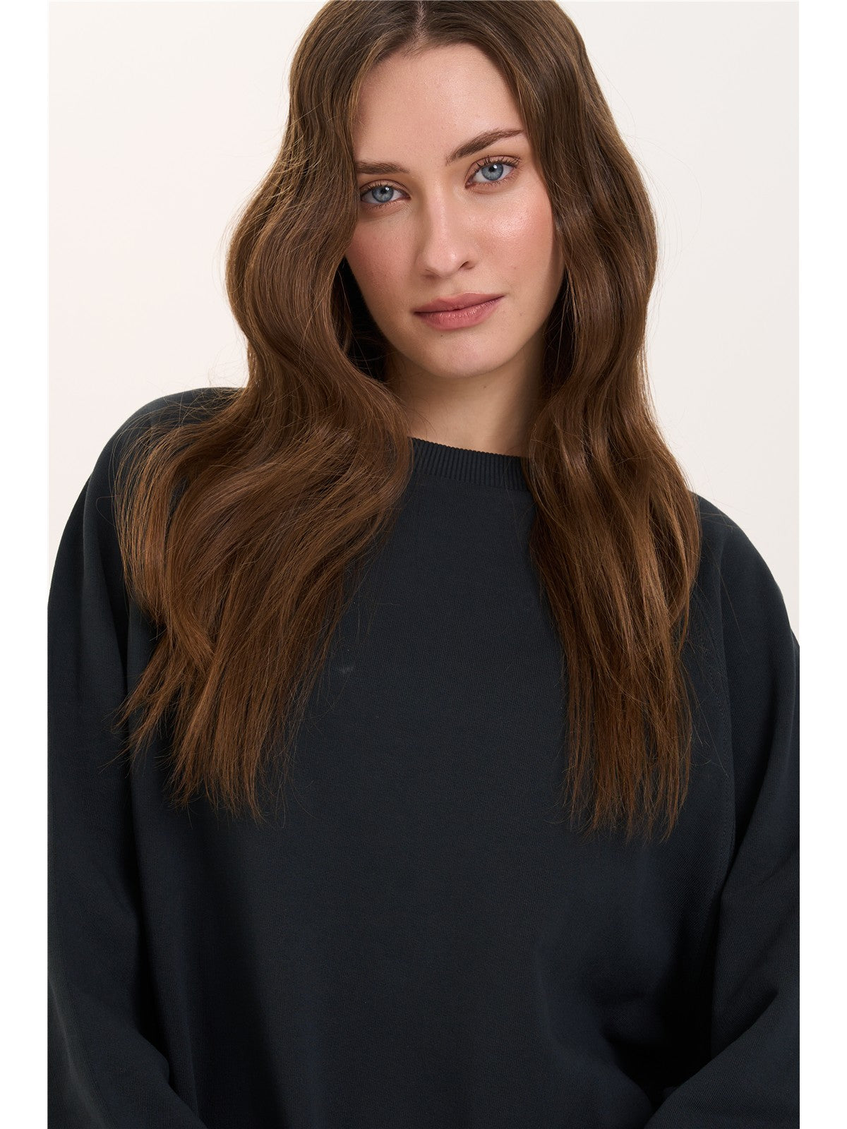 Sweatshirt mit Rundhalsausschnitt