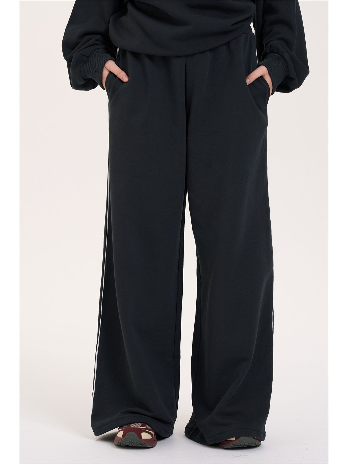 Hose mit weitem Bein