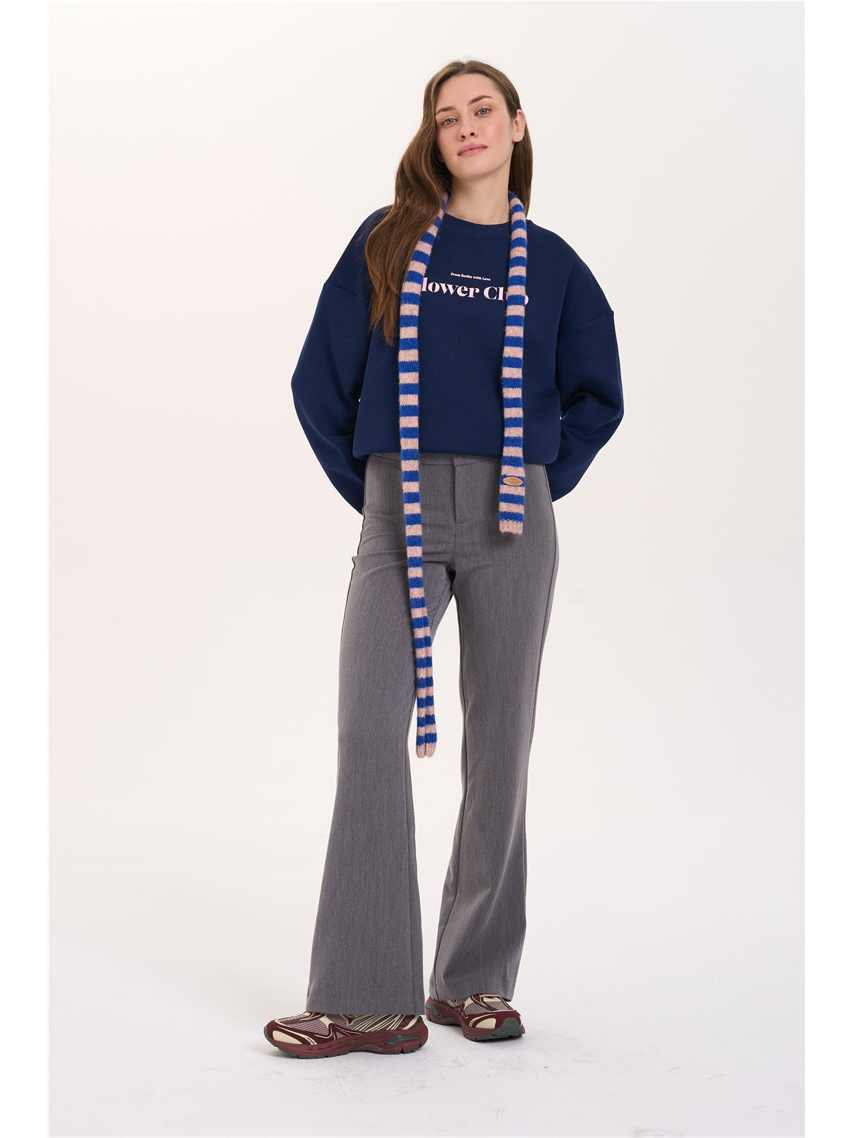 Sweatshirt in Blau