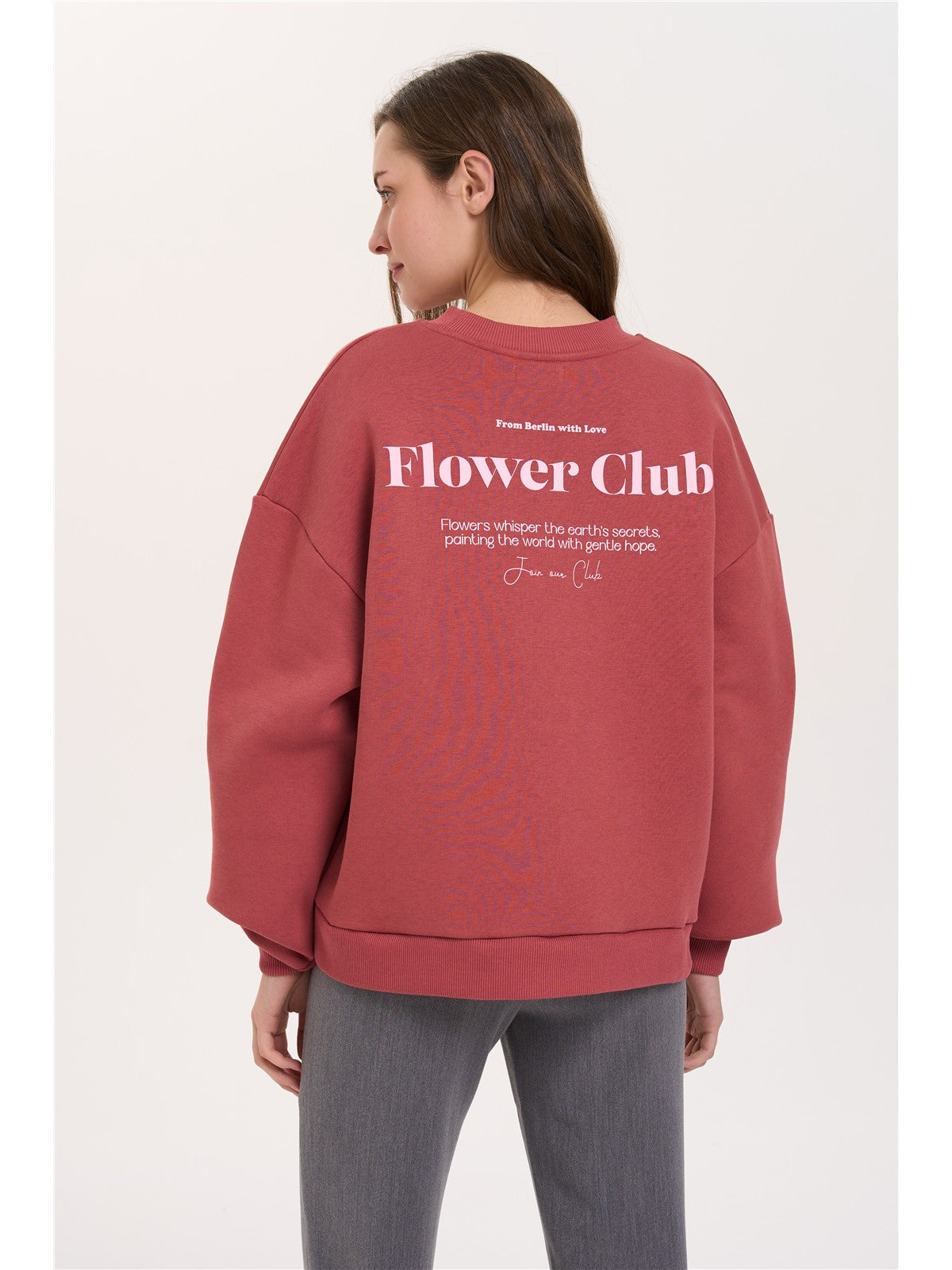 Sweatshirt in Rost