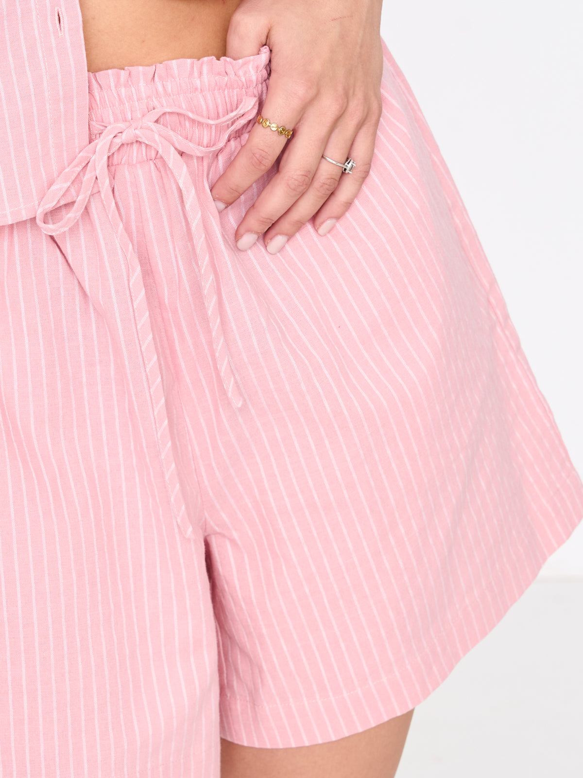 Shorts aus Baumwoll-Mix