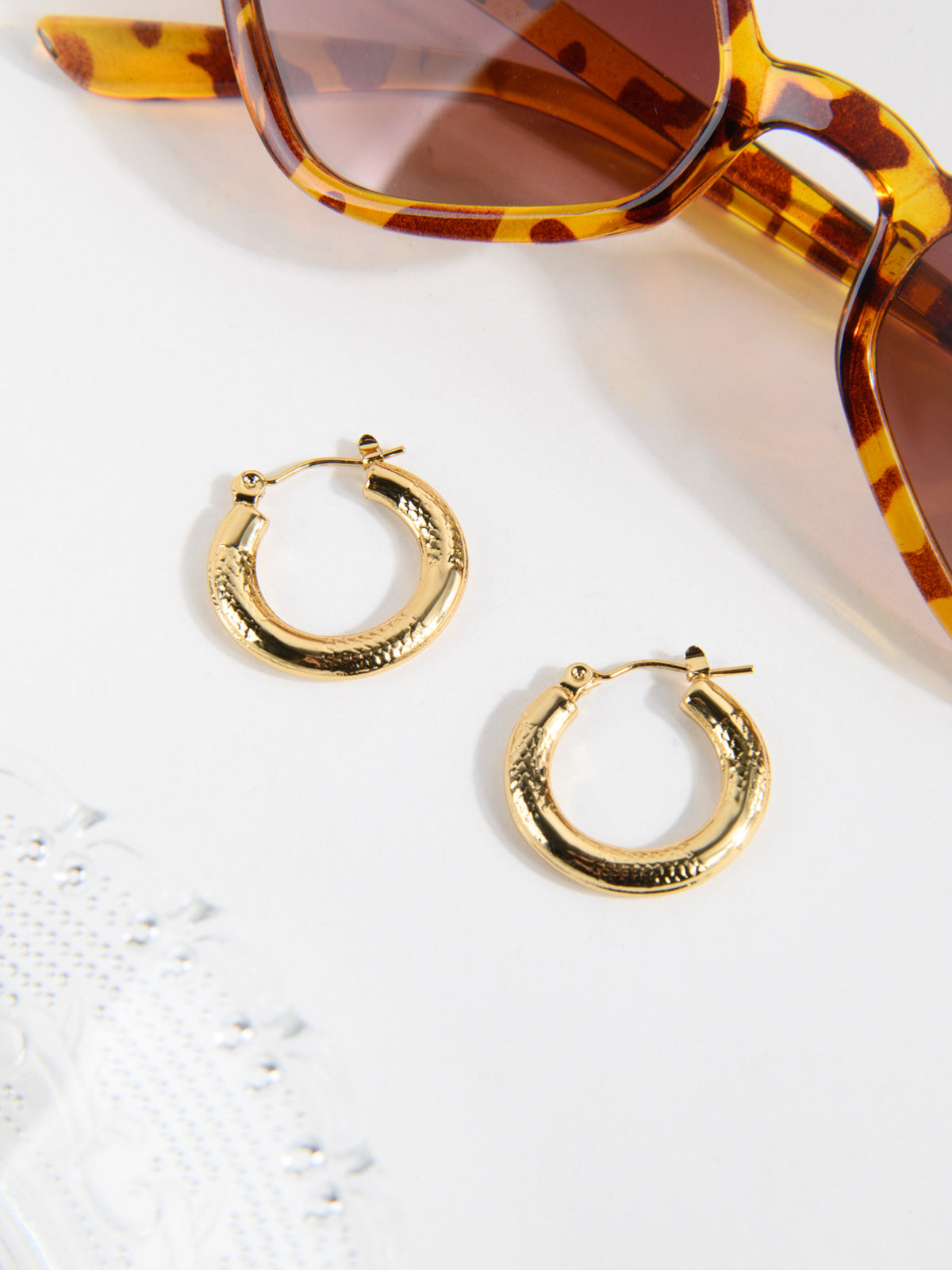 Ohrring in Gold