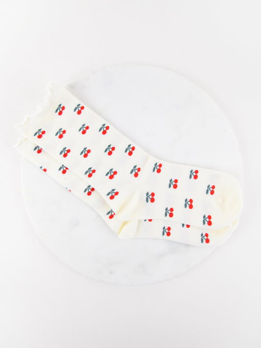Socken gemustert