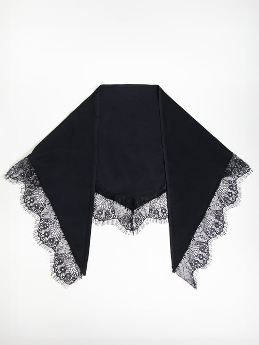 Schal in Schwarz