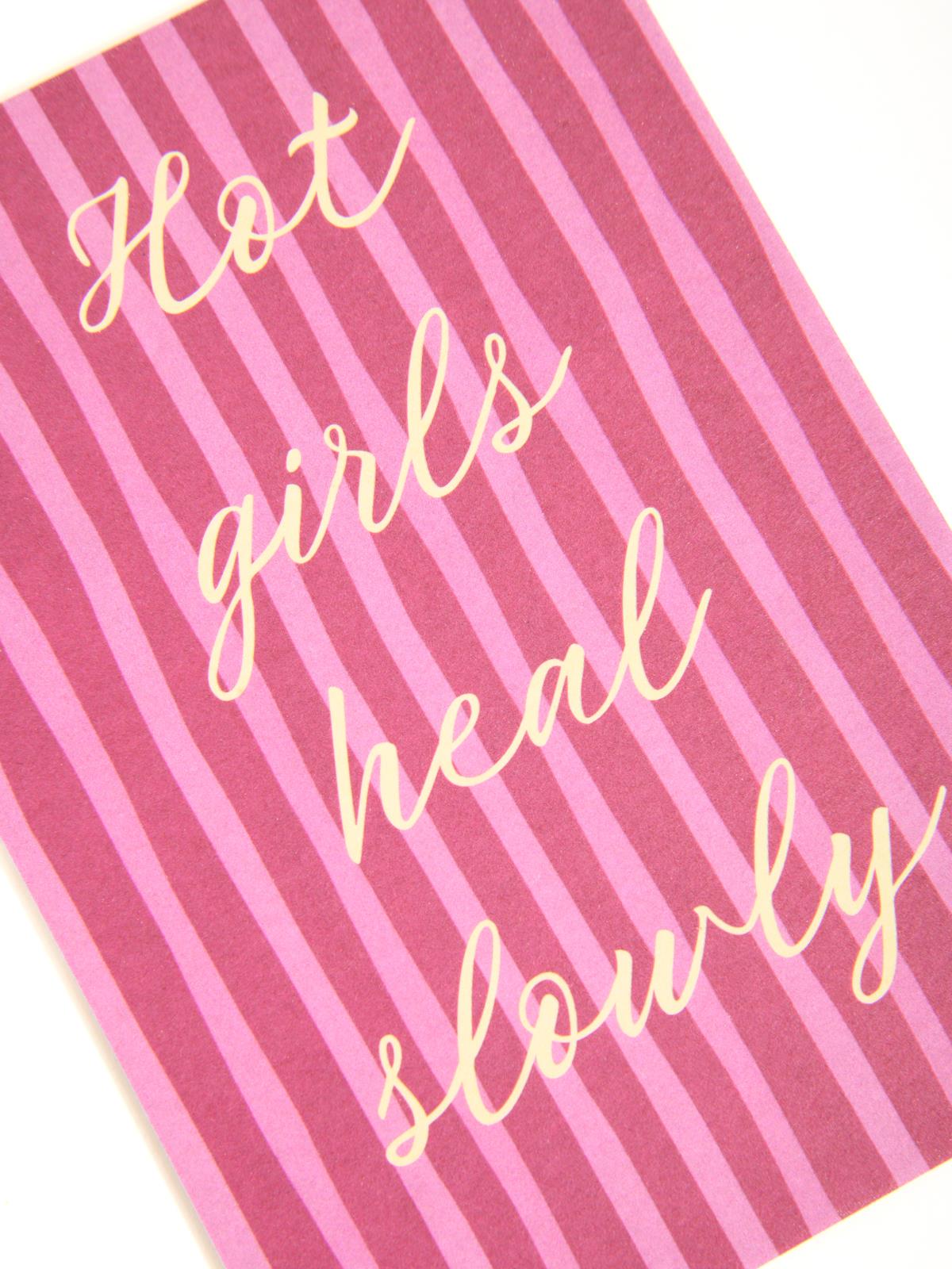 Postkarte Hot Girls