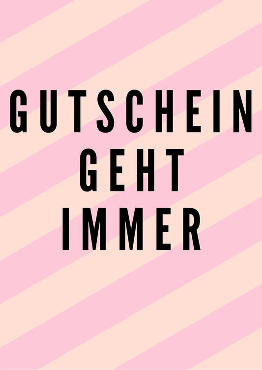 24COLOURS Geschenkgutschein für unseren Onlineshop