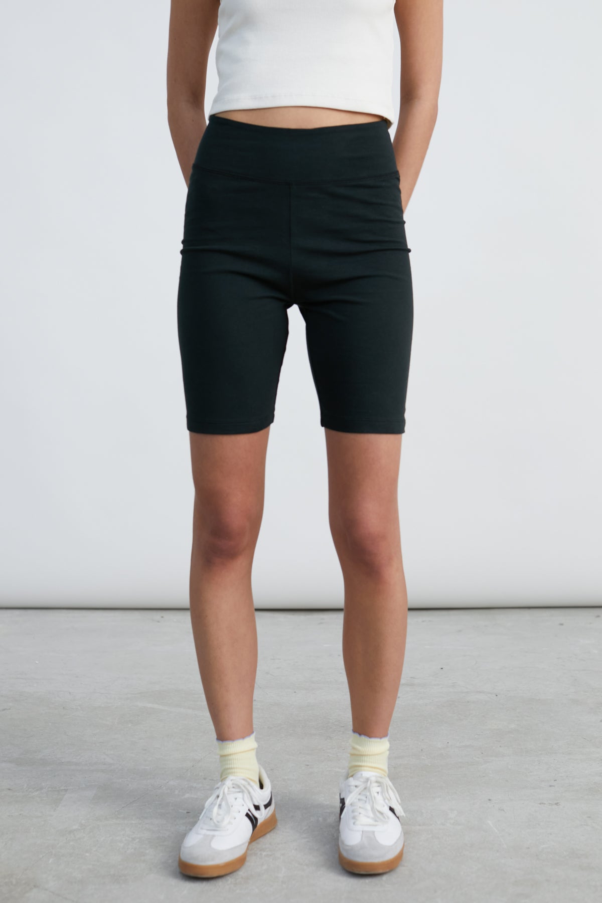 Shorts aus Baumwolle