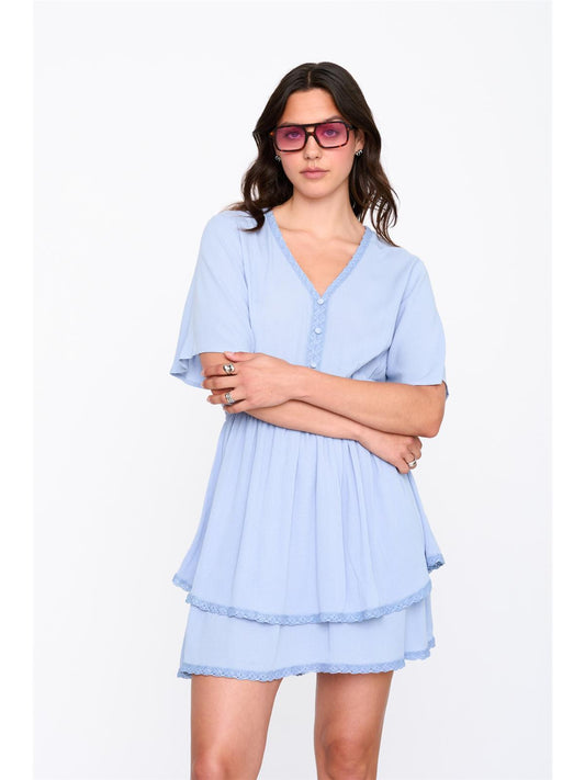 Kleid aus Viskose