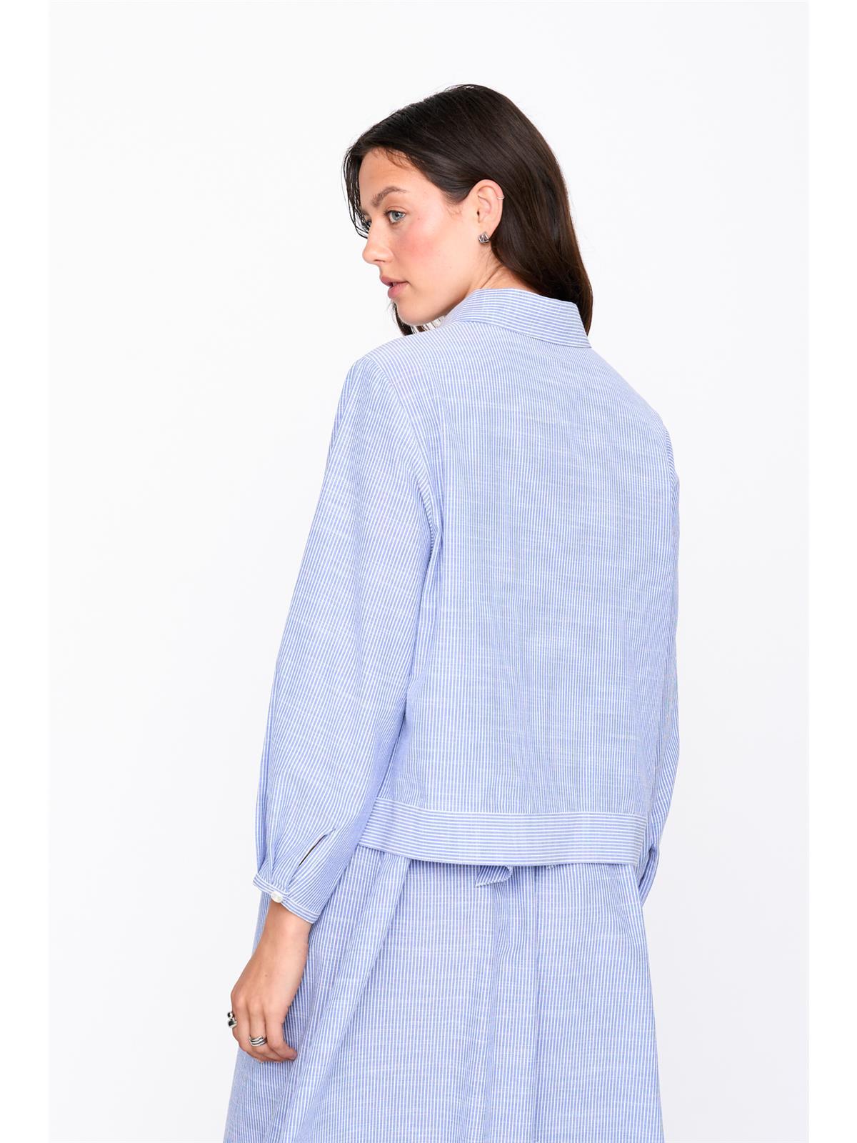 Bluse in Blau