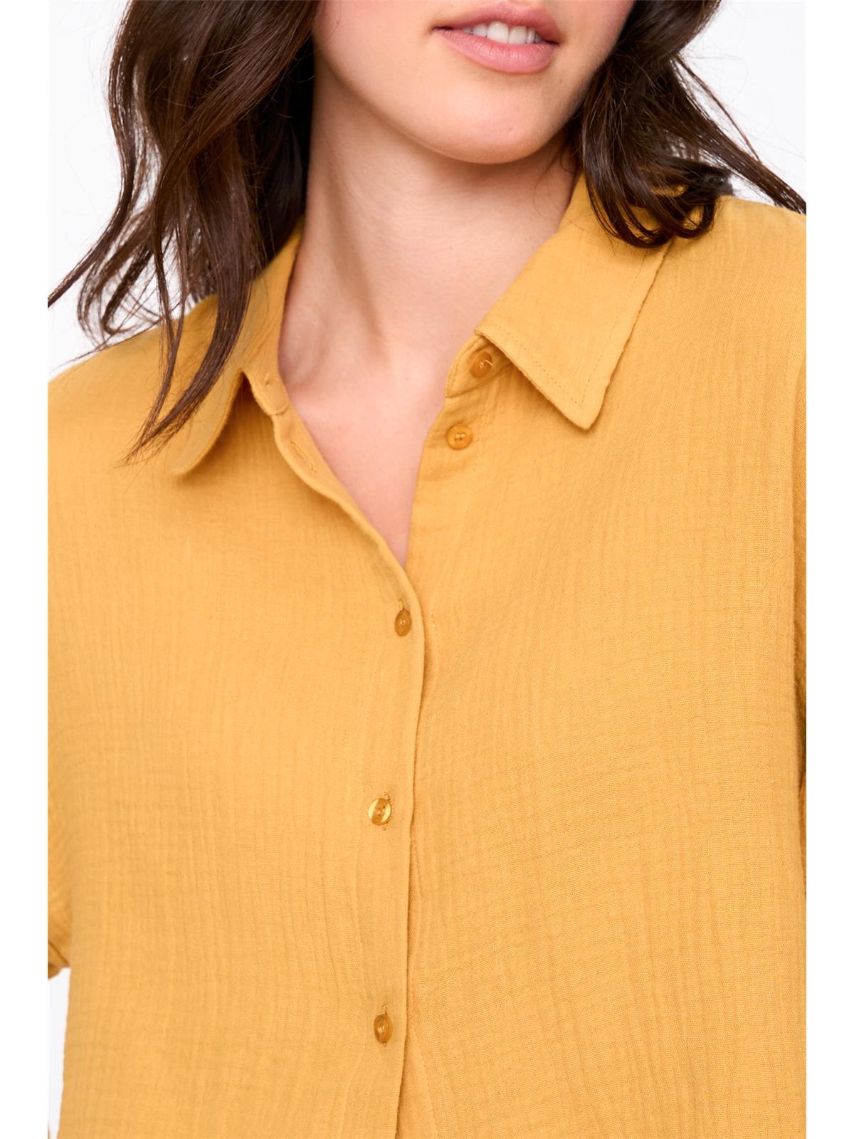 Bluse in Gelb