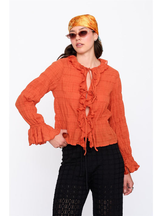 Bluse aus Baumwolle