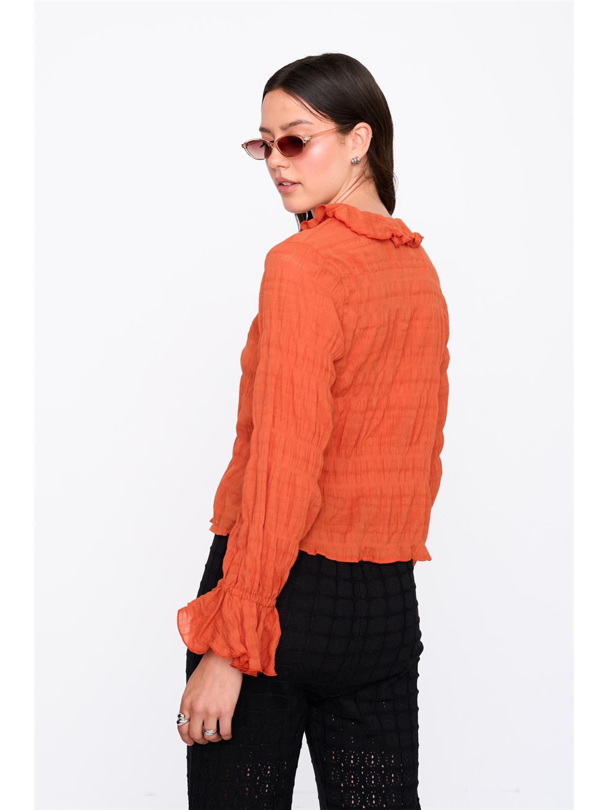 Bluse aus Baumwolle