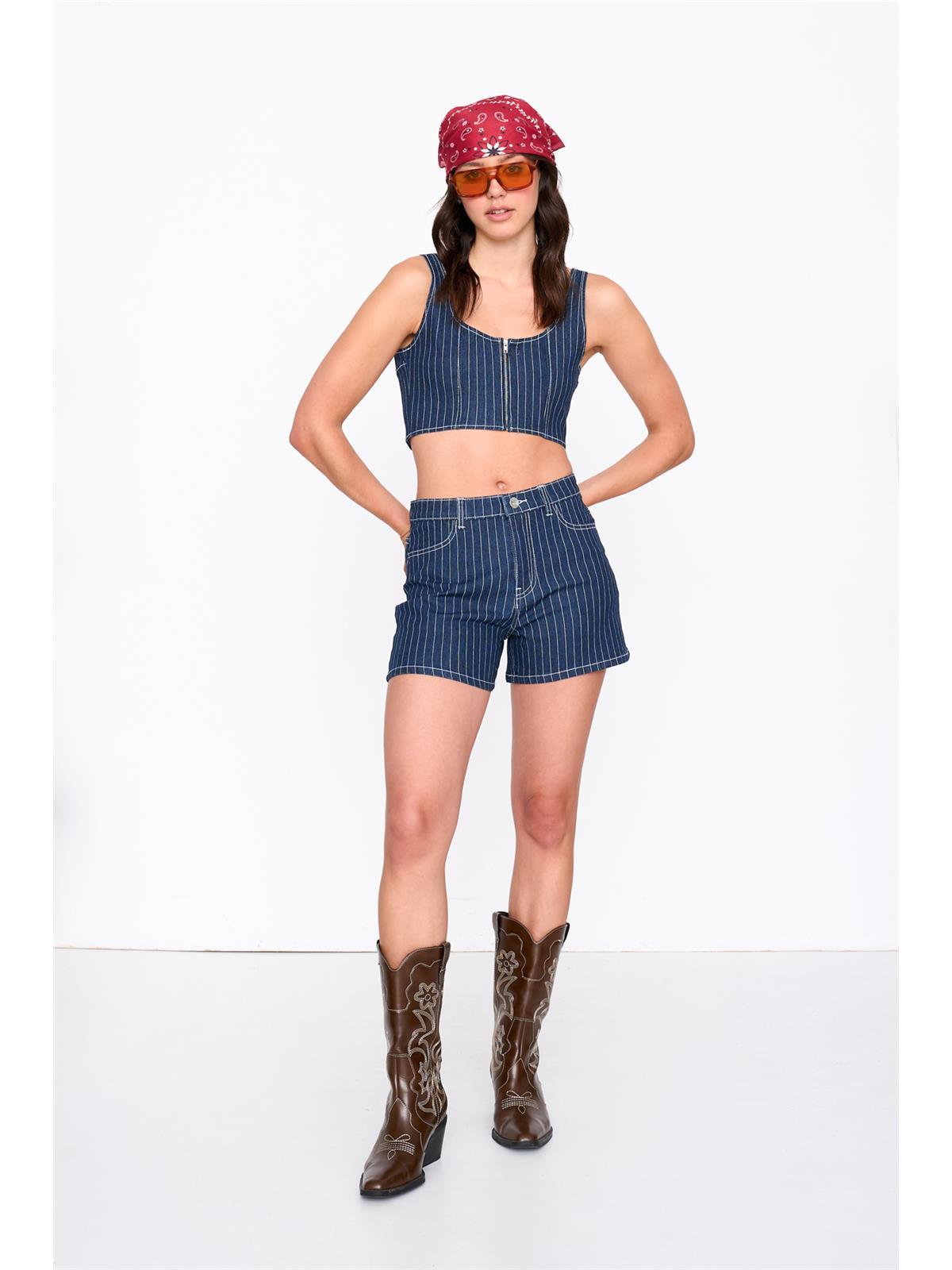 Shirt aus Denim