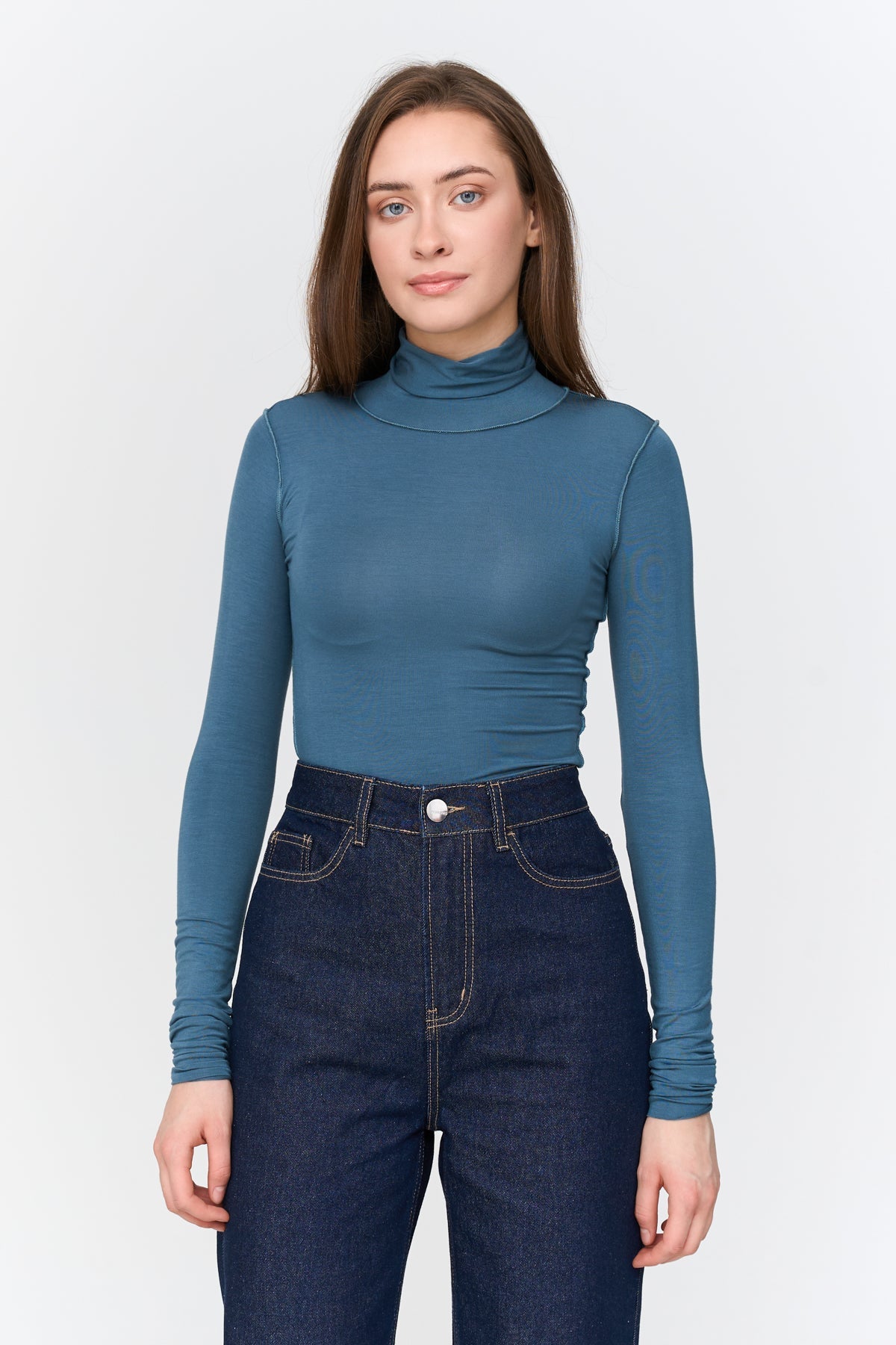 Shirt aus Viskose-Mix