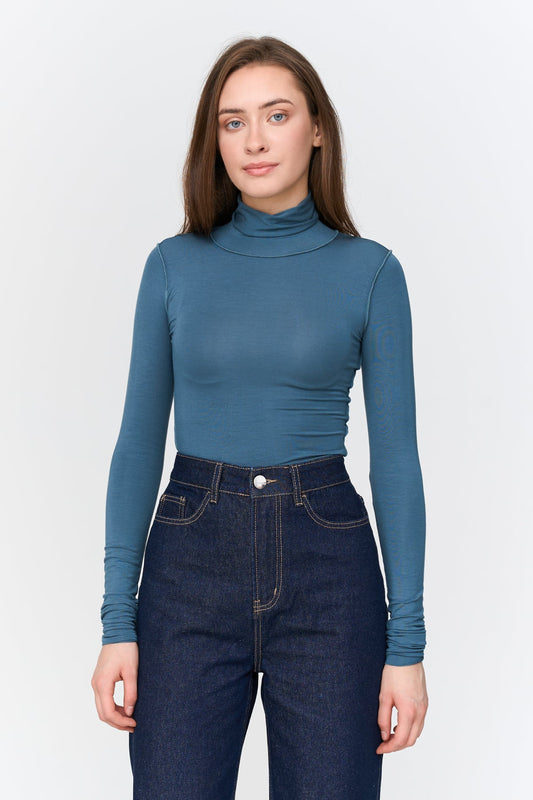 Shirt aus Viskose-Mix