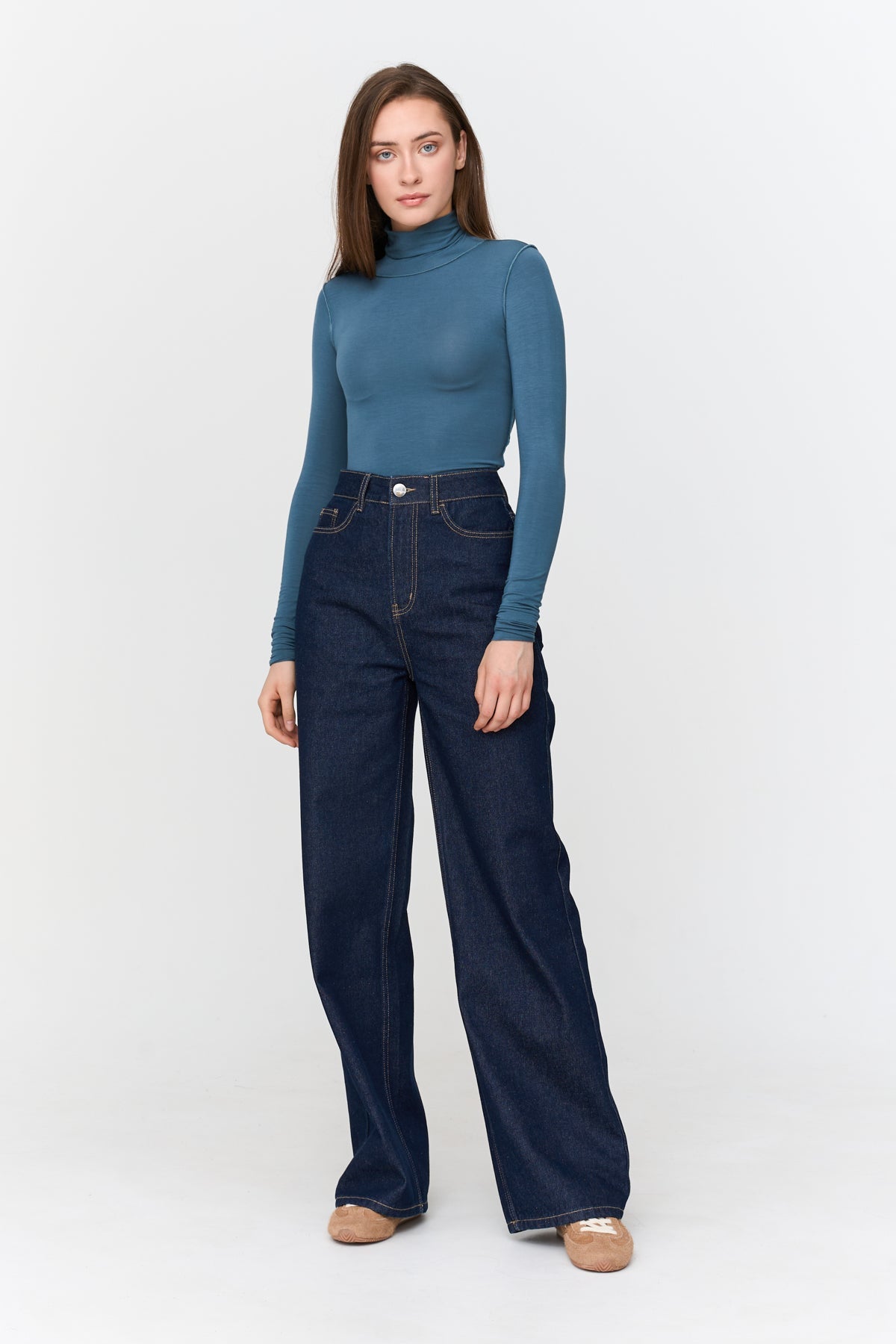 Shirt aus Viskose-Mix