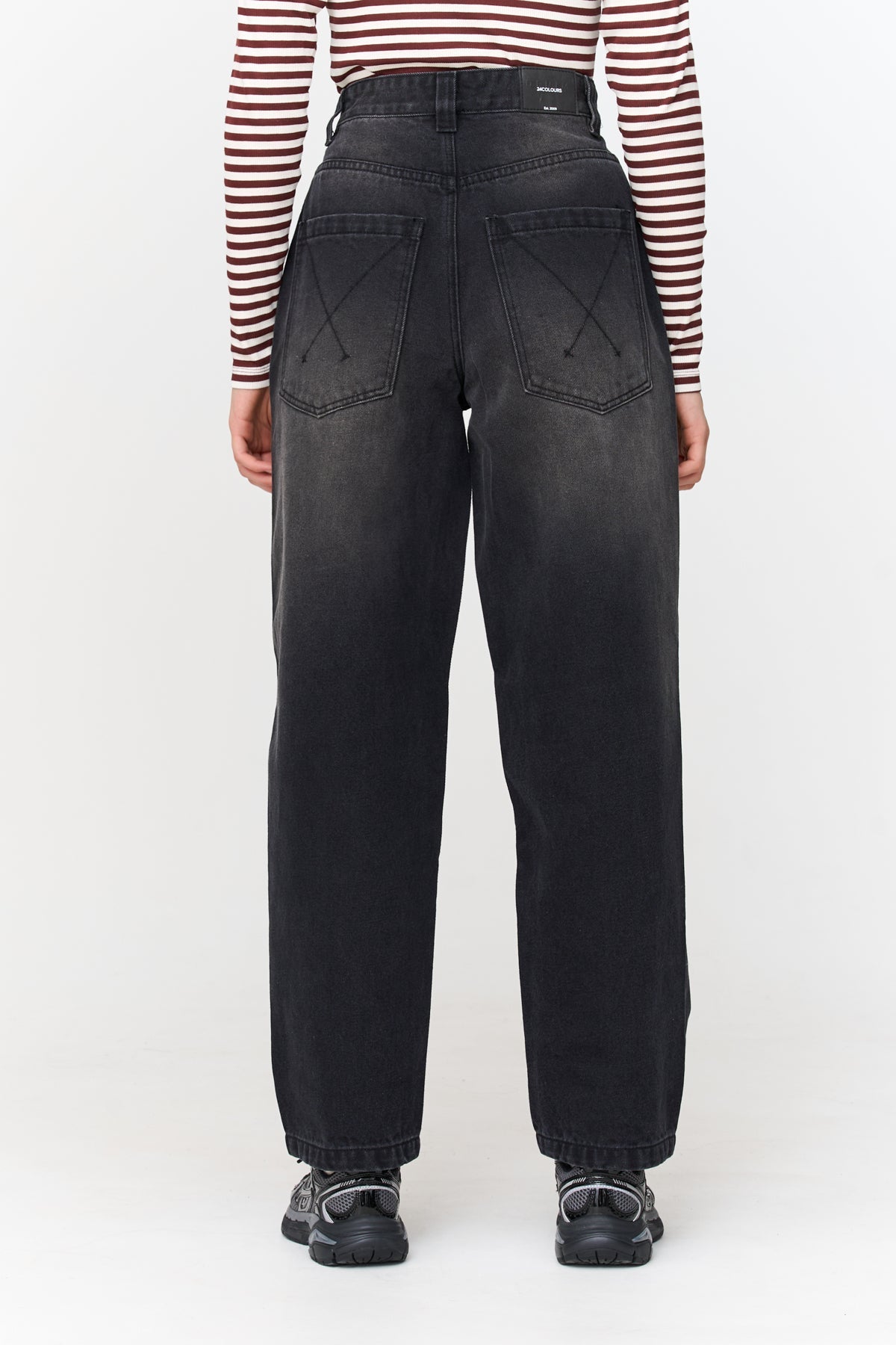 Jeanshose in Schwarz