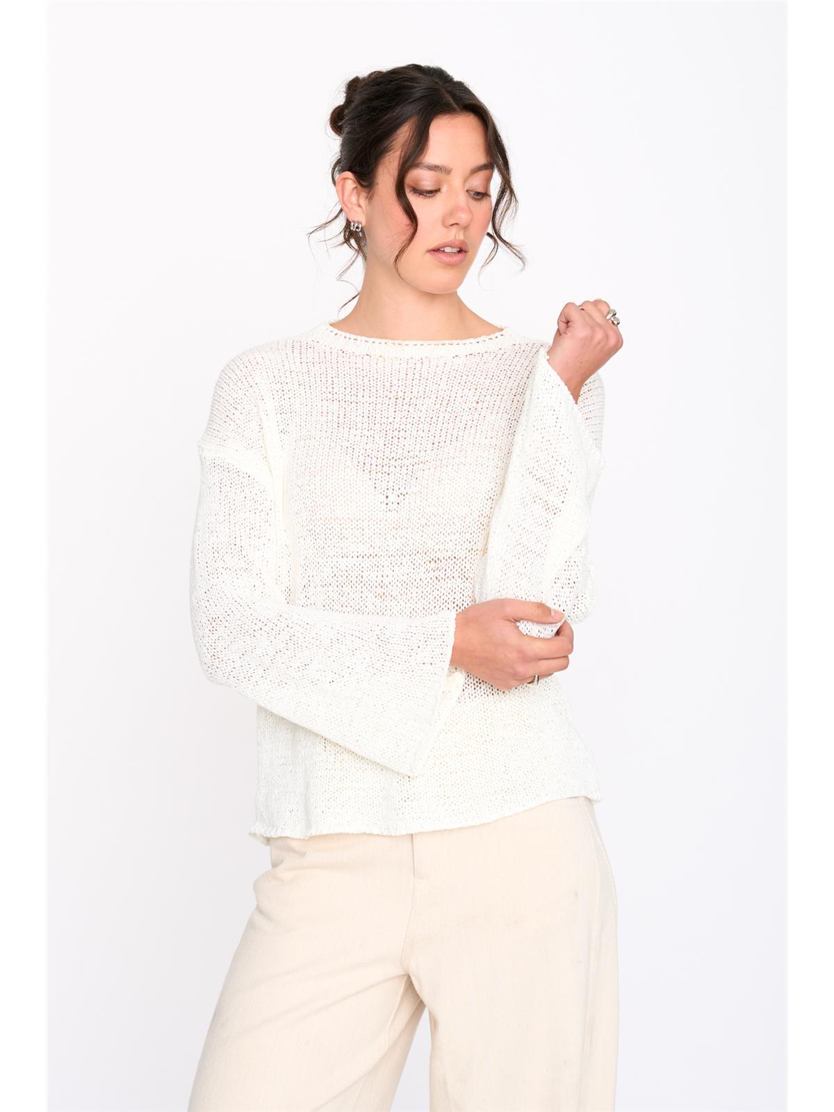 Pullover aus Baumwoll-Mix