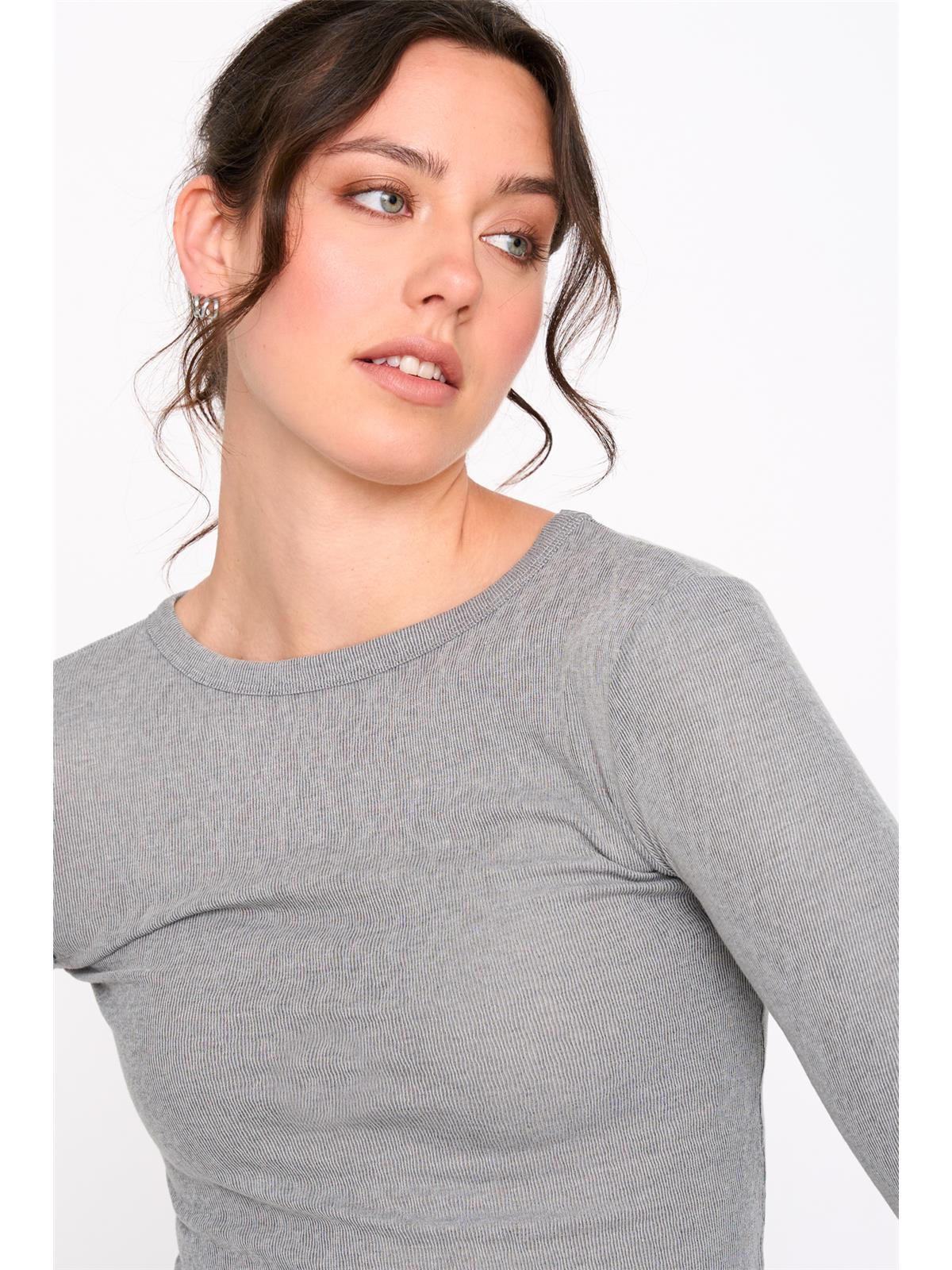 Shirt in Grau