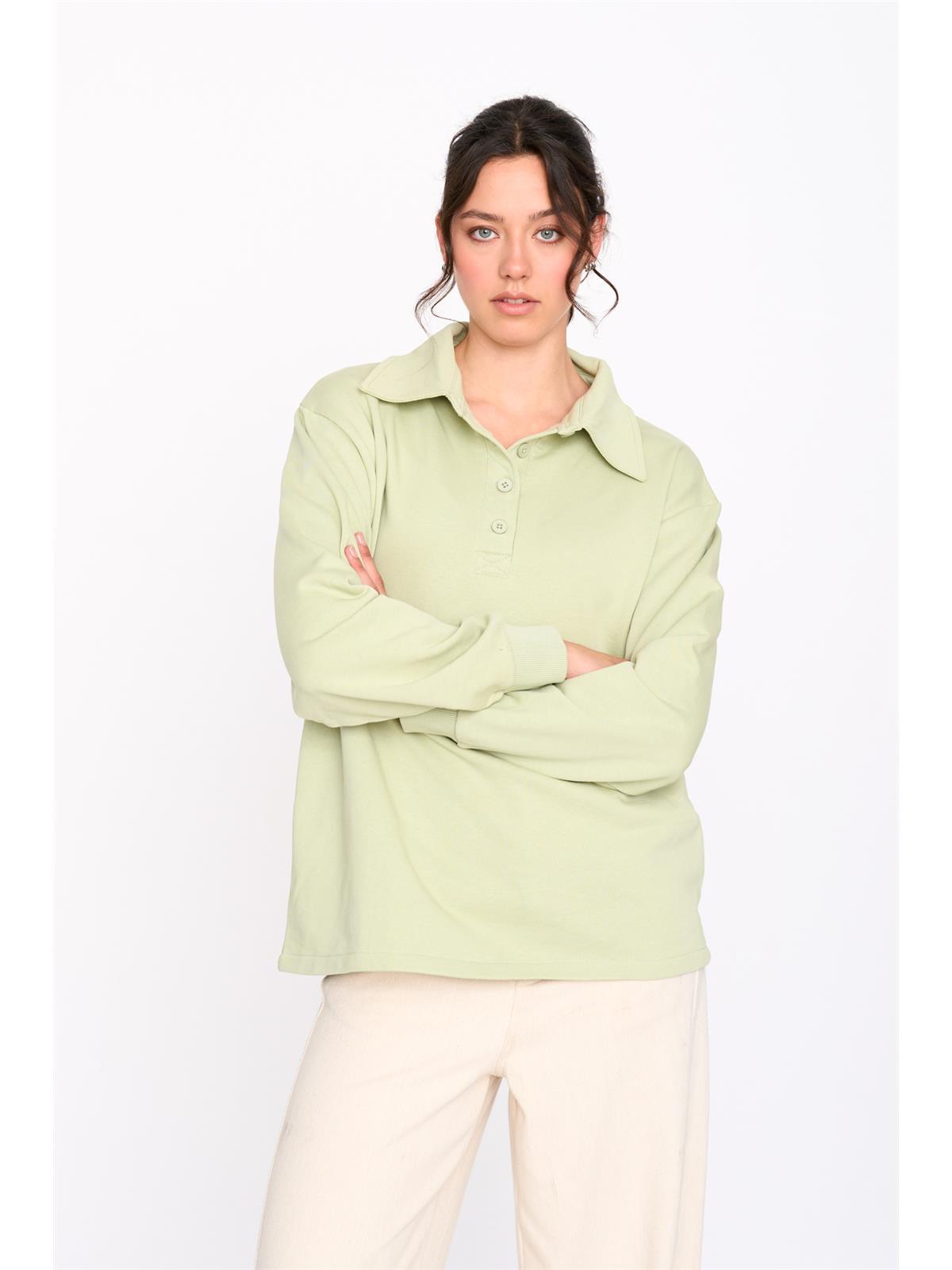 Sweatshirt aus Baumwolle