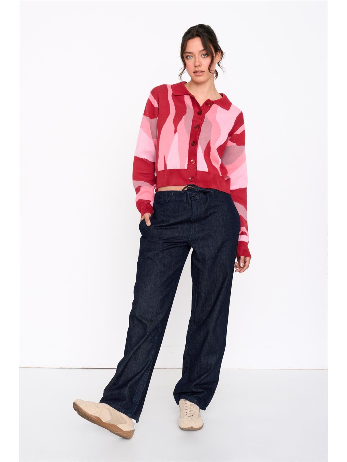 Cardigan aus Baumwoll-Strick