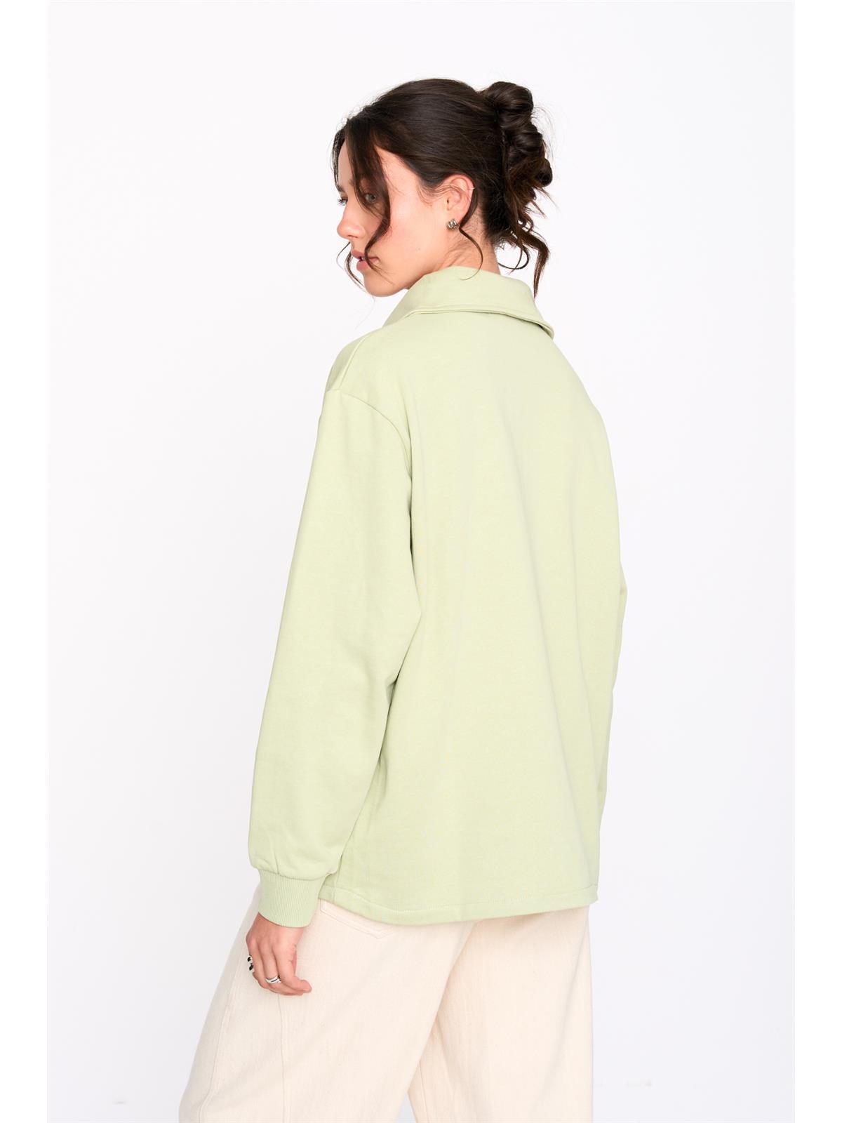 Sweatshirt aus Baumwolle