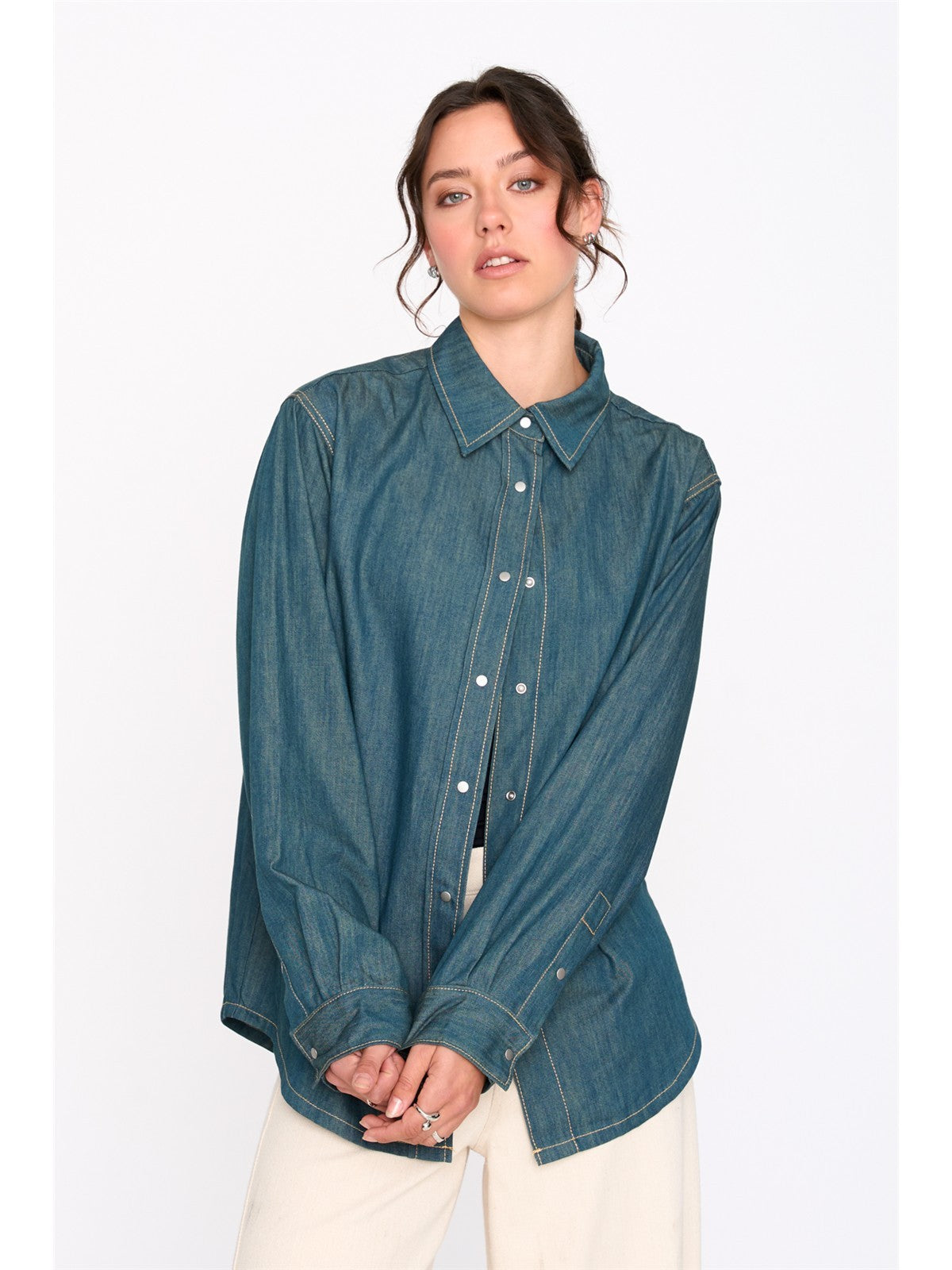 Bluse aus Baumwolle