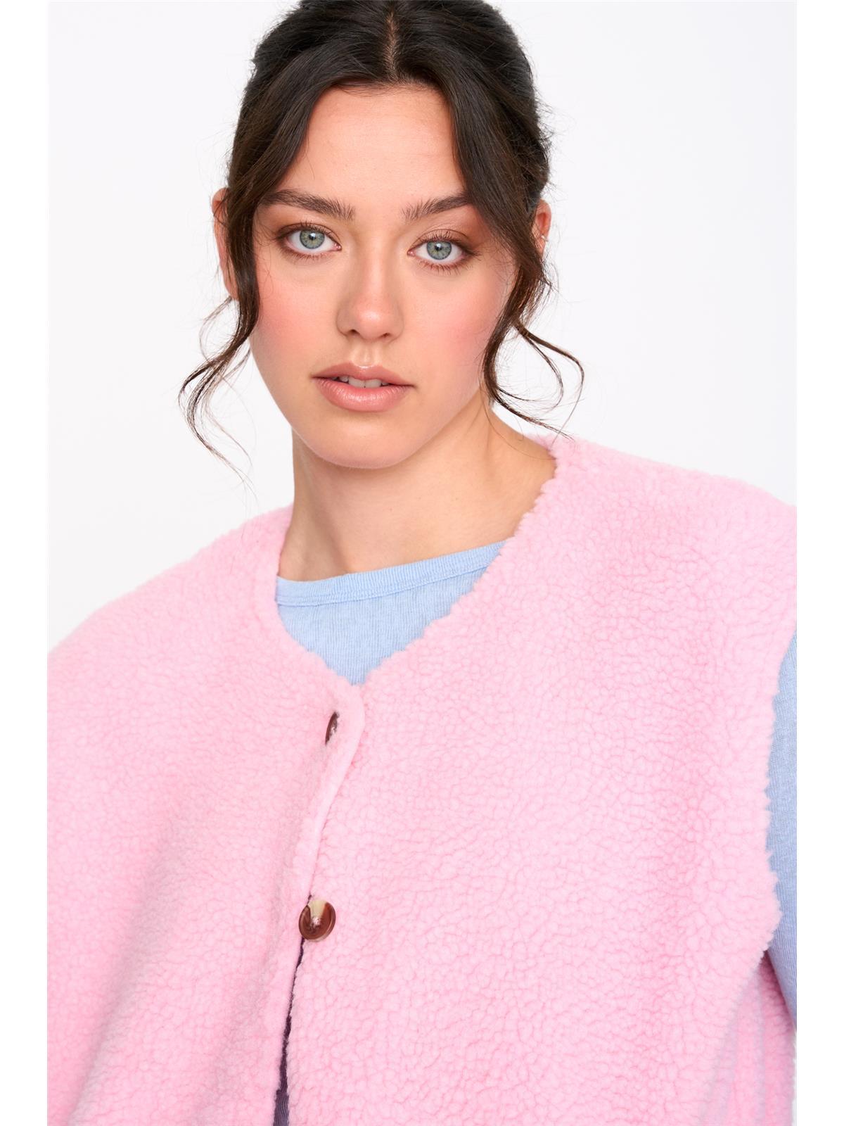 Weste in Rosa