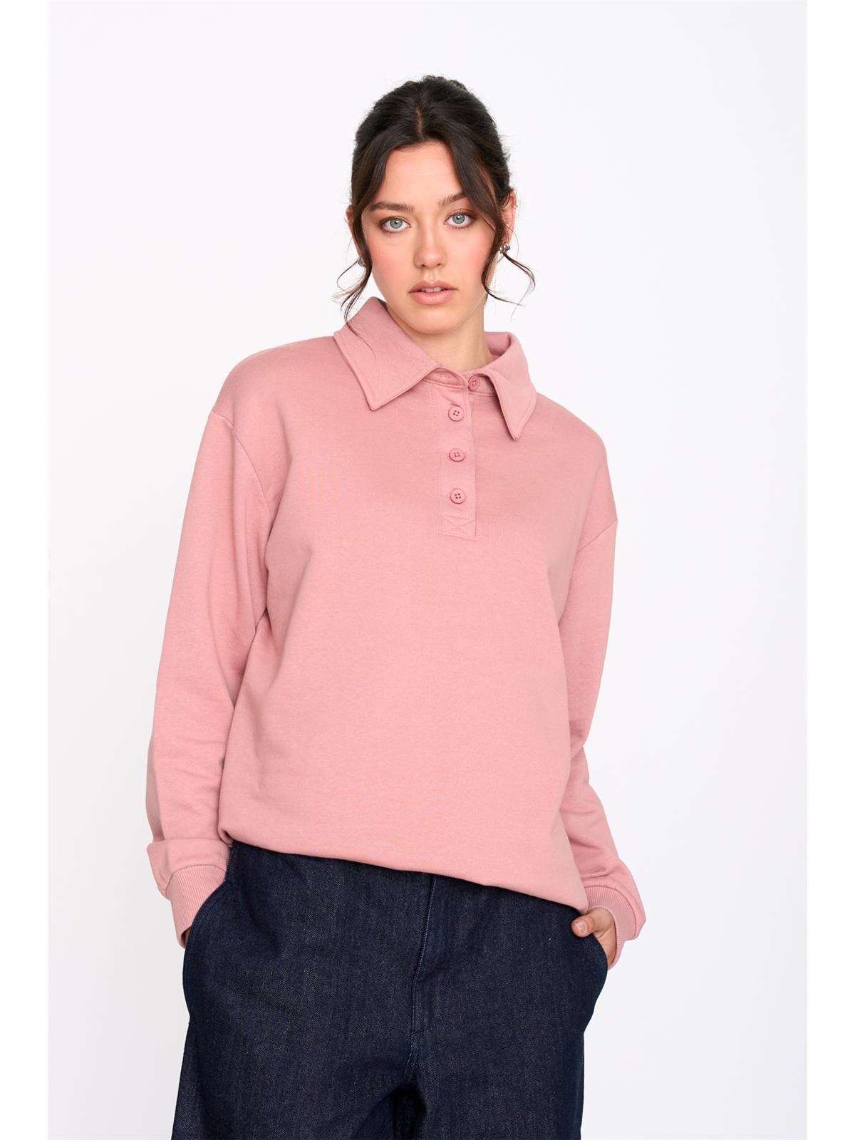 Sweatshirt aus Baumwolle