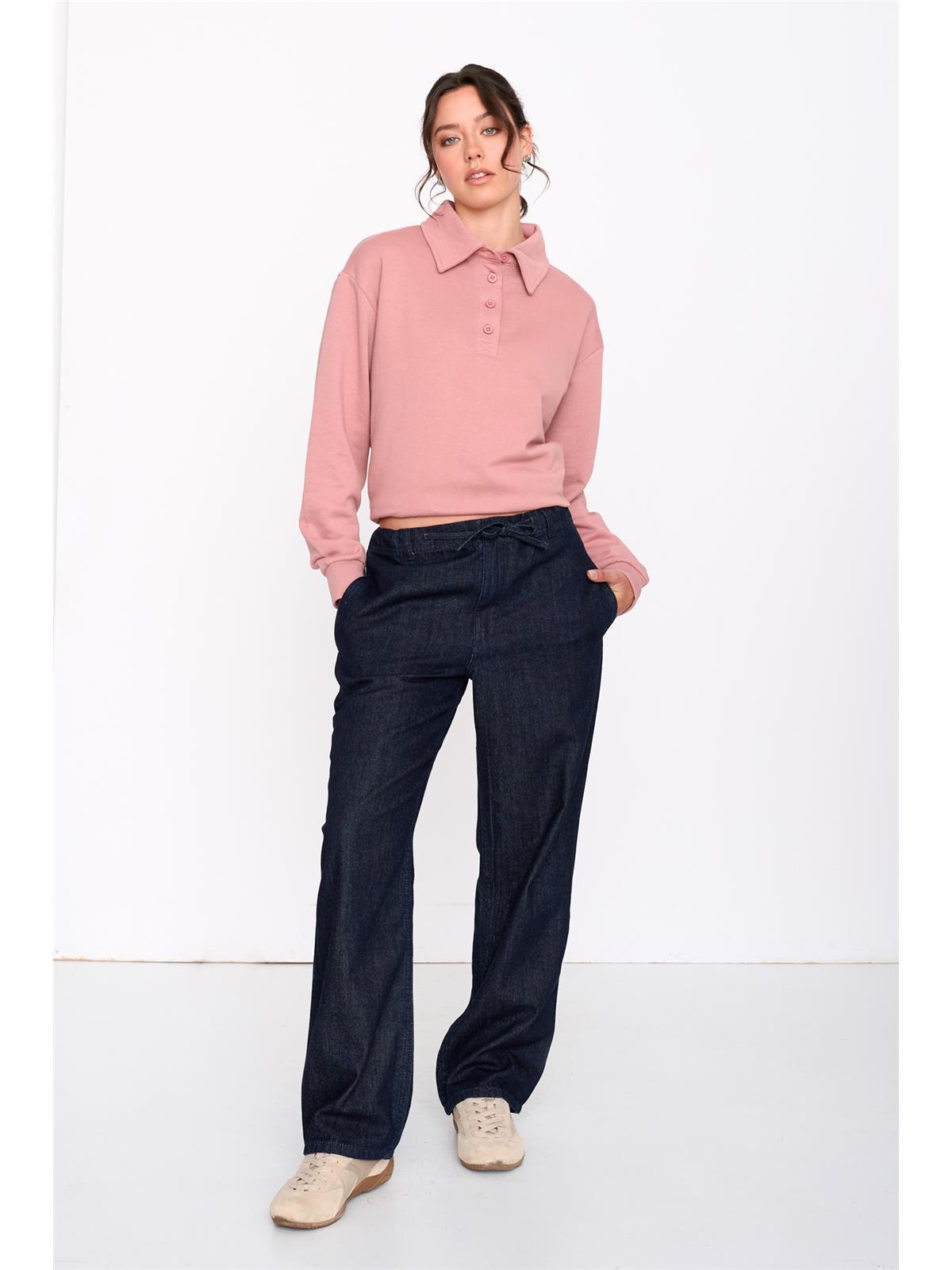 Sweatshirt aus Baumwolle